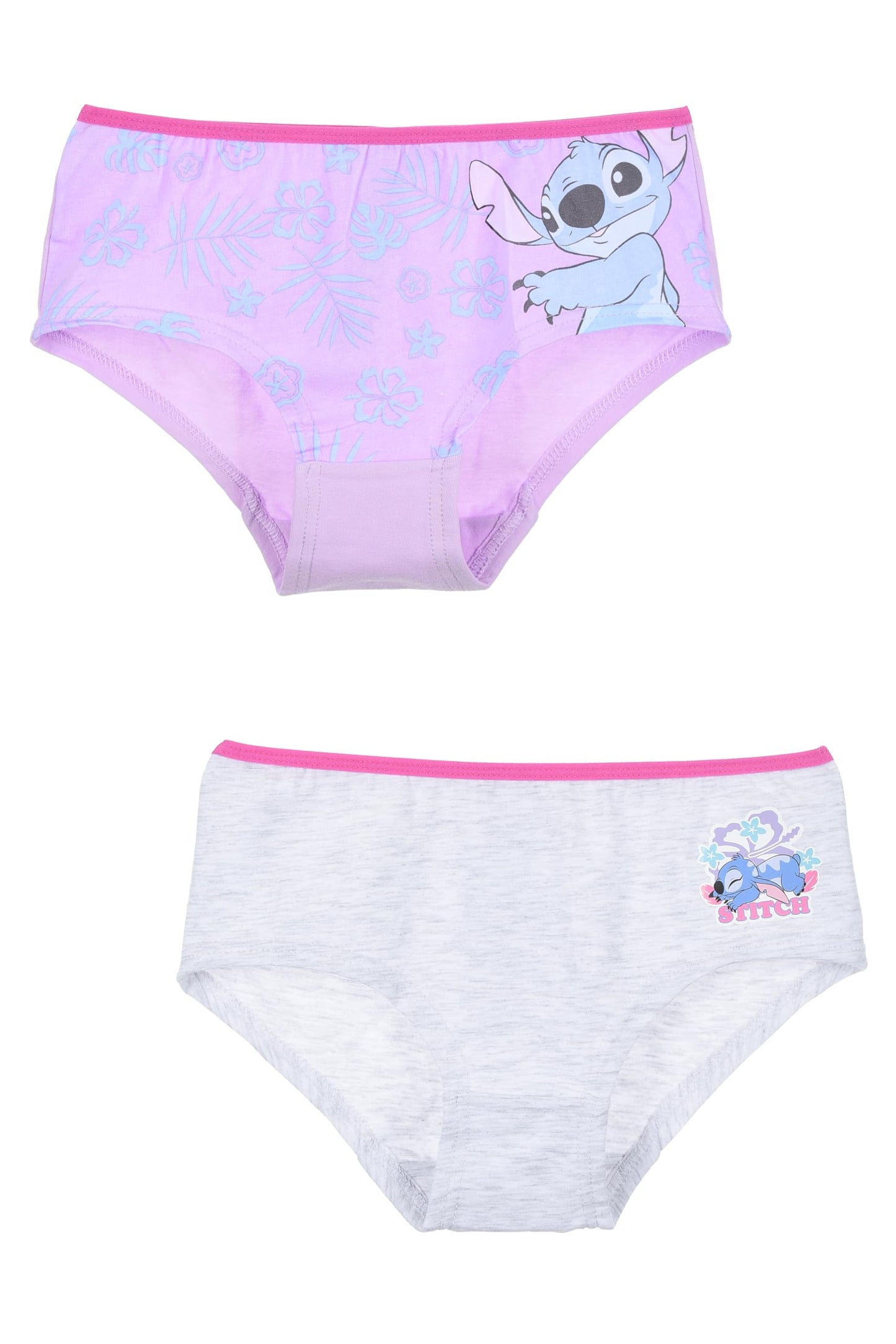 Disney Lilo & Stitch Unterhose Mädchen | Stitch Panty, Baumwolle Unterwäsche | Gr. 116-152 | 4er Pack