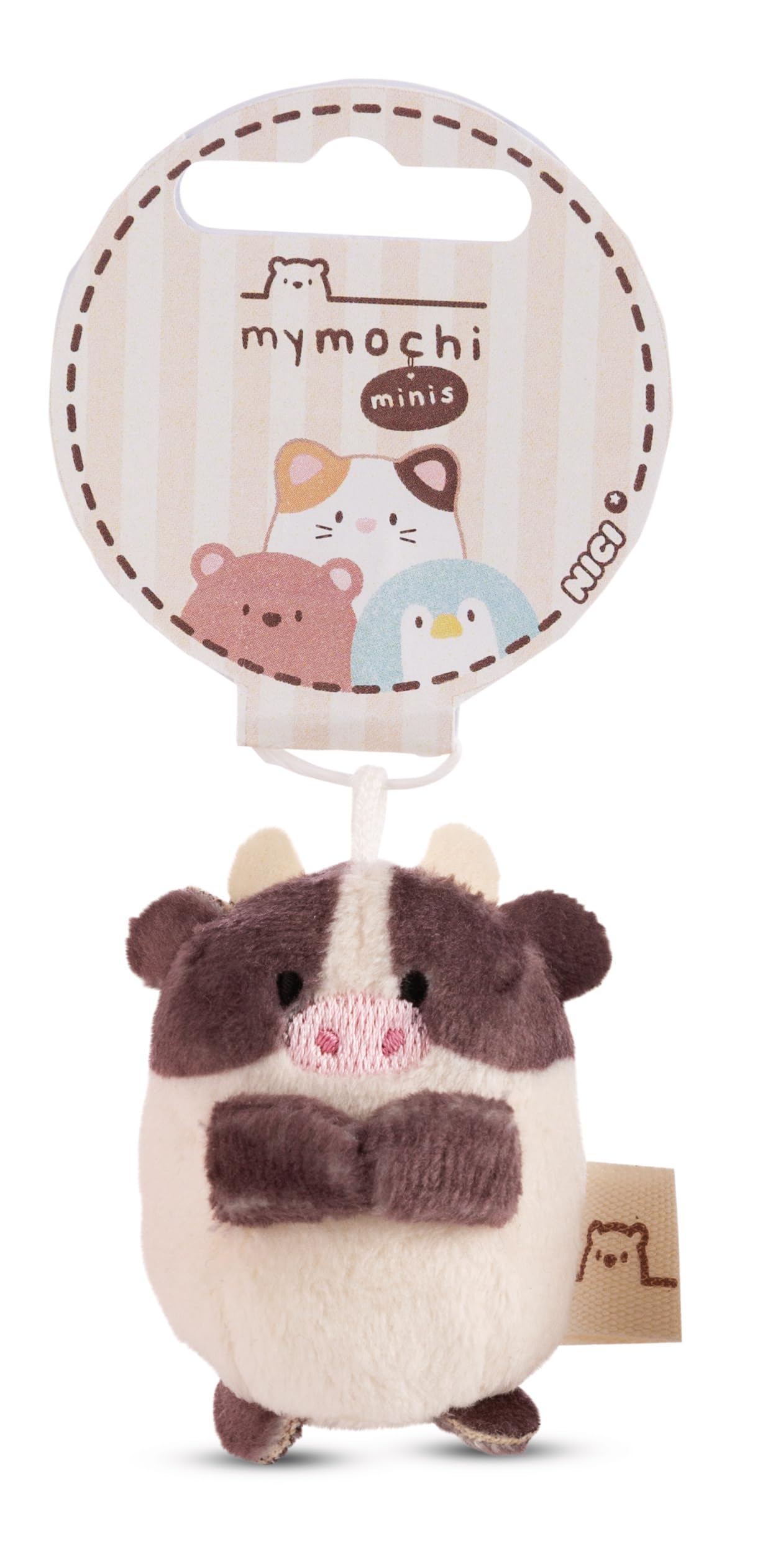 NICI Kuscheltier Fuchs Geeks 5cm rot - Stofftier aus weichem Plüsch, niedliches Plüschtier zum Kuscheln und Spielen, für Kinder & Erwachsene - tolle Geschenkidee