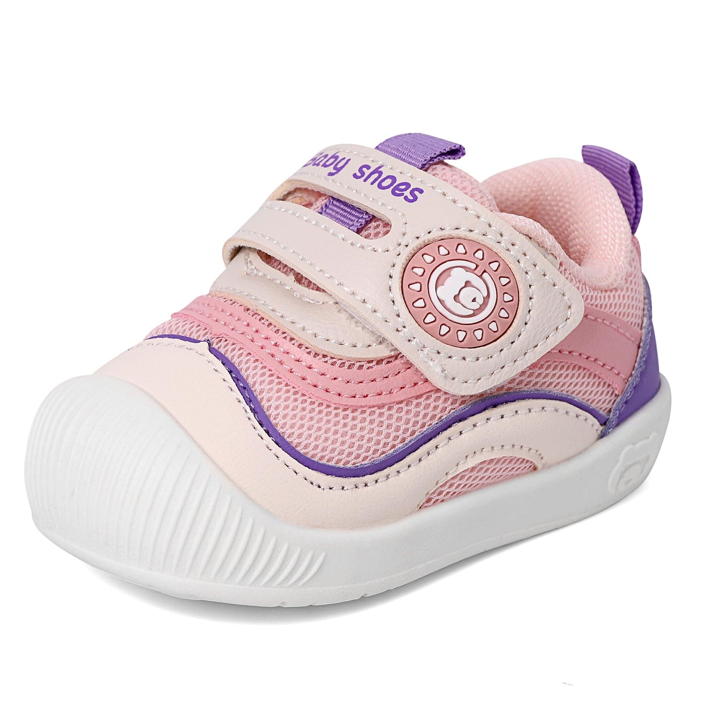 MASOCIO Lauflernschuhe Baby Schuhe Junge Mädchen Babyschuhe Weich Flach Gummi Anti-Rutsch