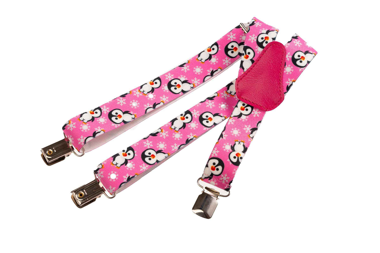 Kids Penguin Design Braces | Elastic Y Braces (1-5 Years) - 2.5cm