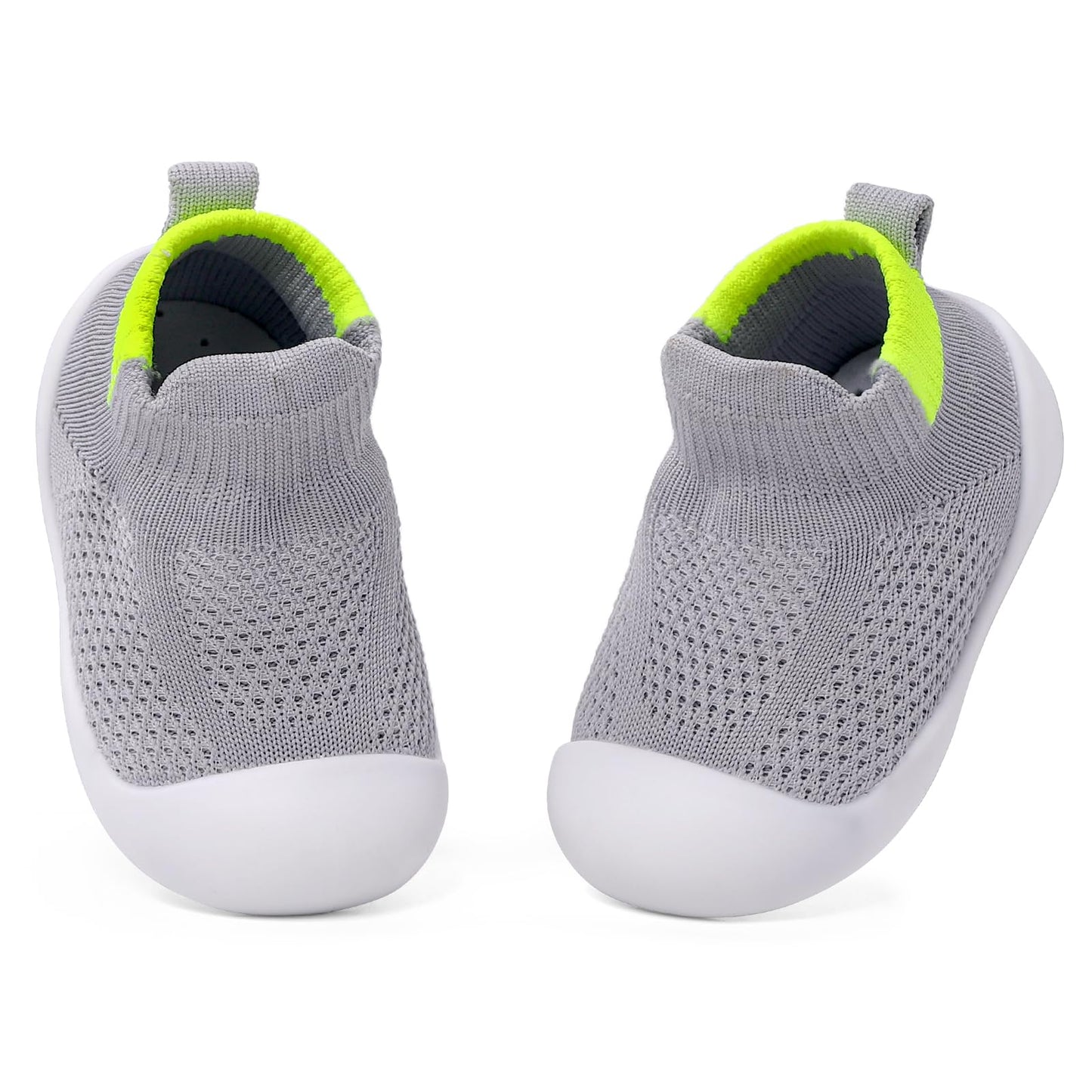 LACOFIA Babyschuhe für Mädchen und Jungen - Atmungsaktive Krabbelschuhe mit rutschfester Gummisohle für Kleinkinder