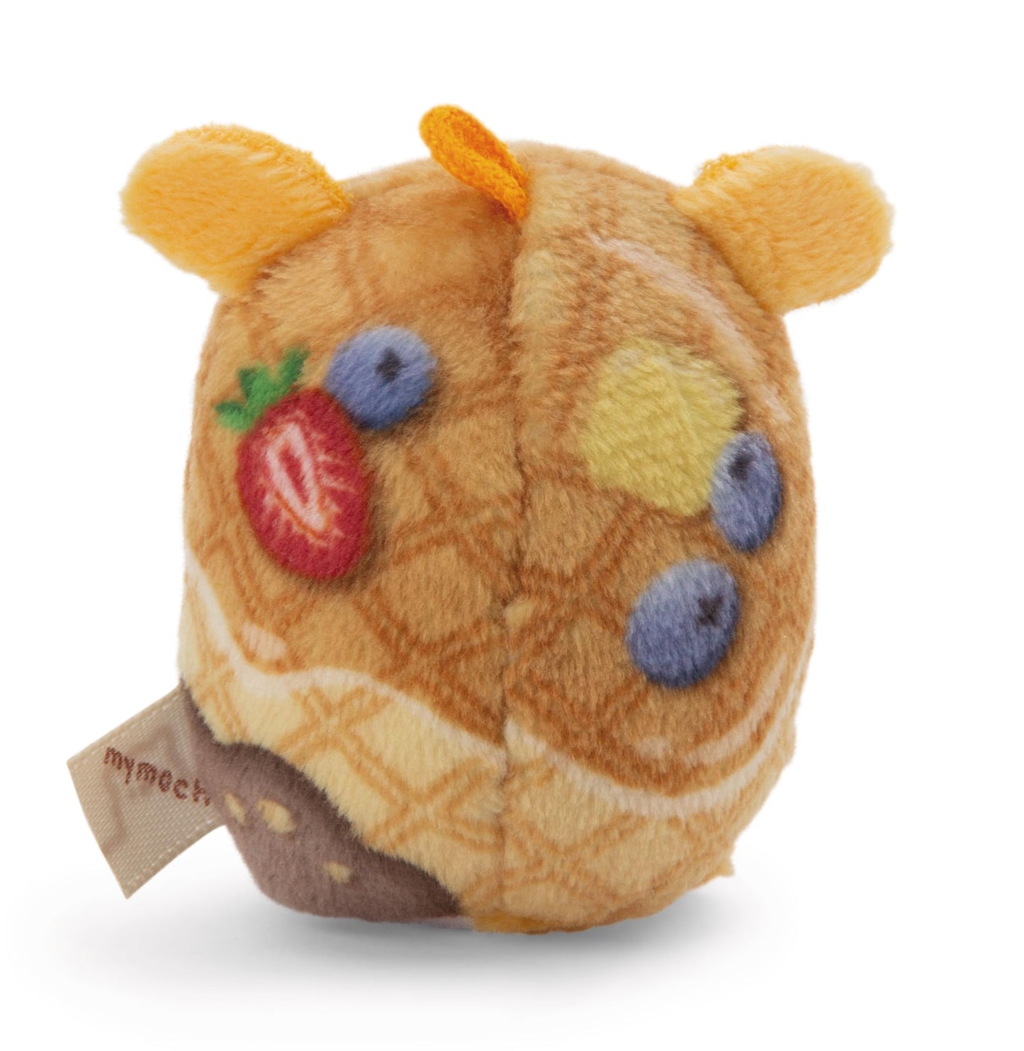 NICI My Mochi Cuddly Toy Ladybird Dozz Hamburger 5 cm Beige - Soft Plush Toy - Cute Plush Toy for Cuddling and Playing, for Children and Adults, Great Gift Idea