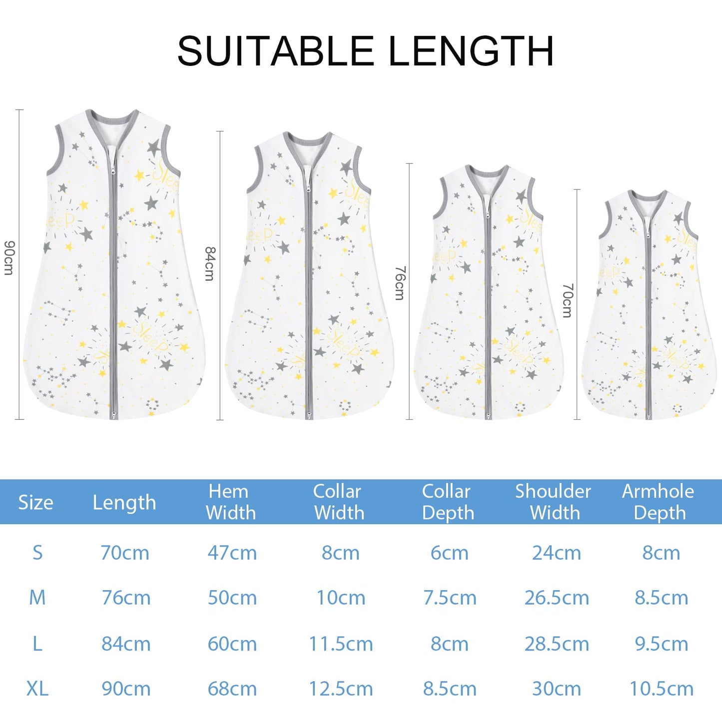 Looxii Baby Sleeping Bag Winter Cotton Winter Sleeping Bag 2.5 TOG Sleeping Bags Warm Baby Sleeping Bag Newborn for Autumn Winter Pink Rabbit 12-18 Months