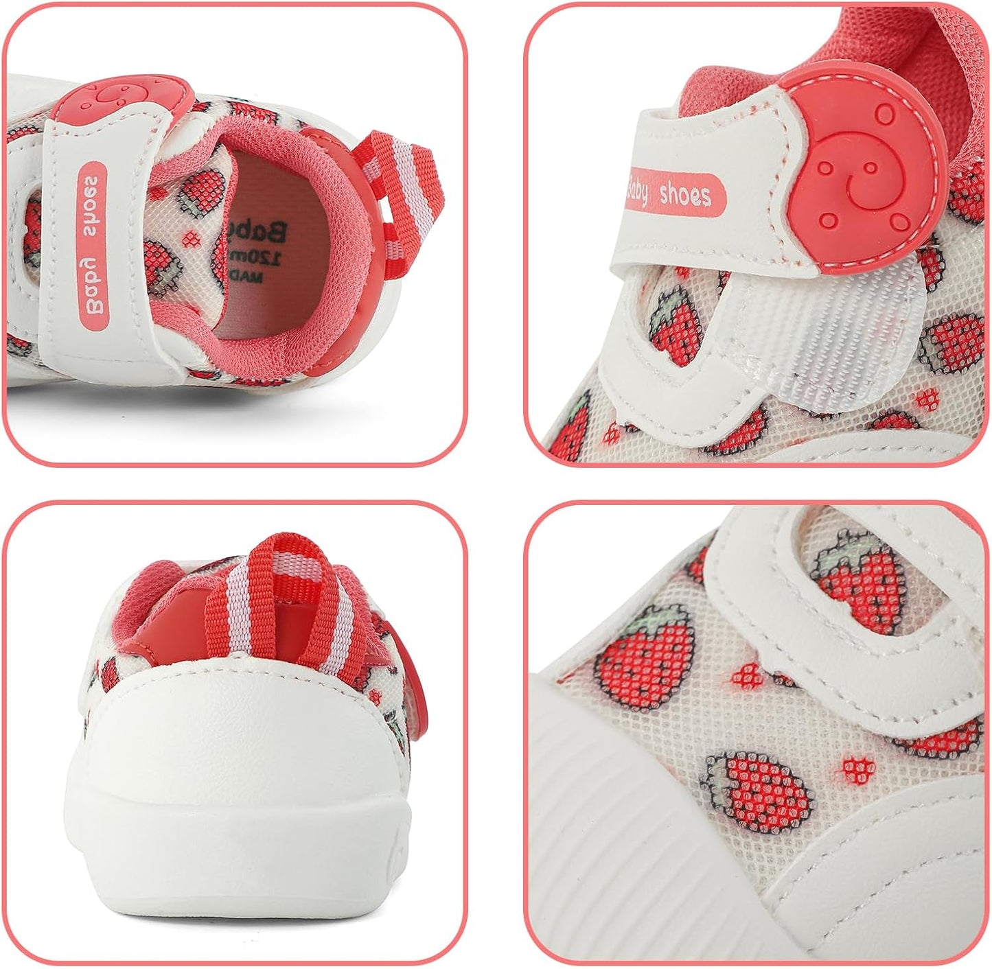 MK MATT KEELY Babyschuhe für Jungen und Mädchen - Weiche, rutschfeste Sommer Lauflernschuhe mit atmungsaktiver Sohle
