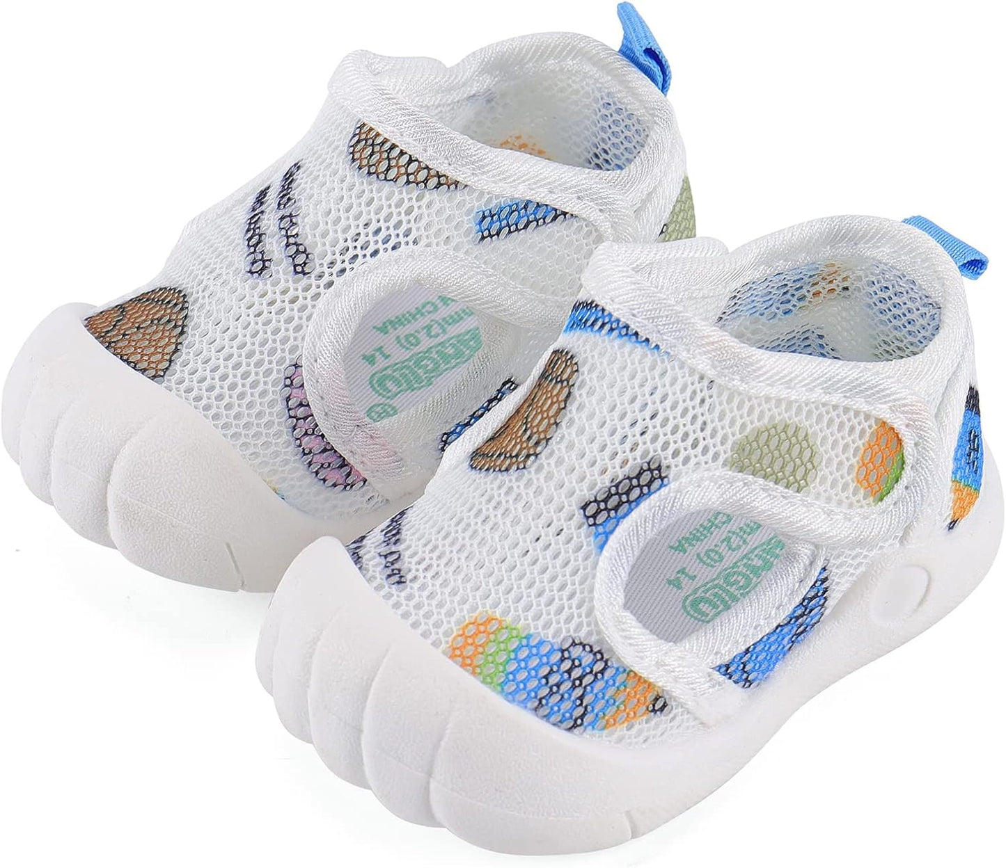 LACOFIA Baby Lauflernschuhe Unisex Erste Babyschuhe Kleinkind Mesh Sneaker rutschfeste Atmungsaktive Turnschuhe