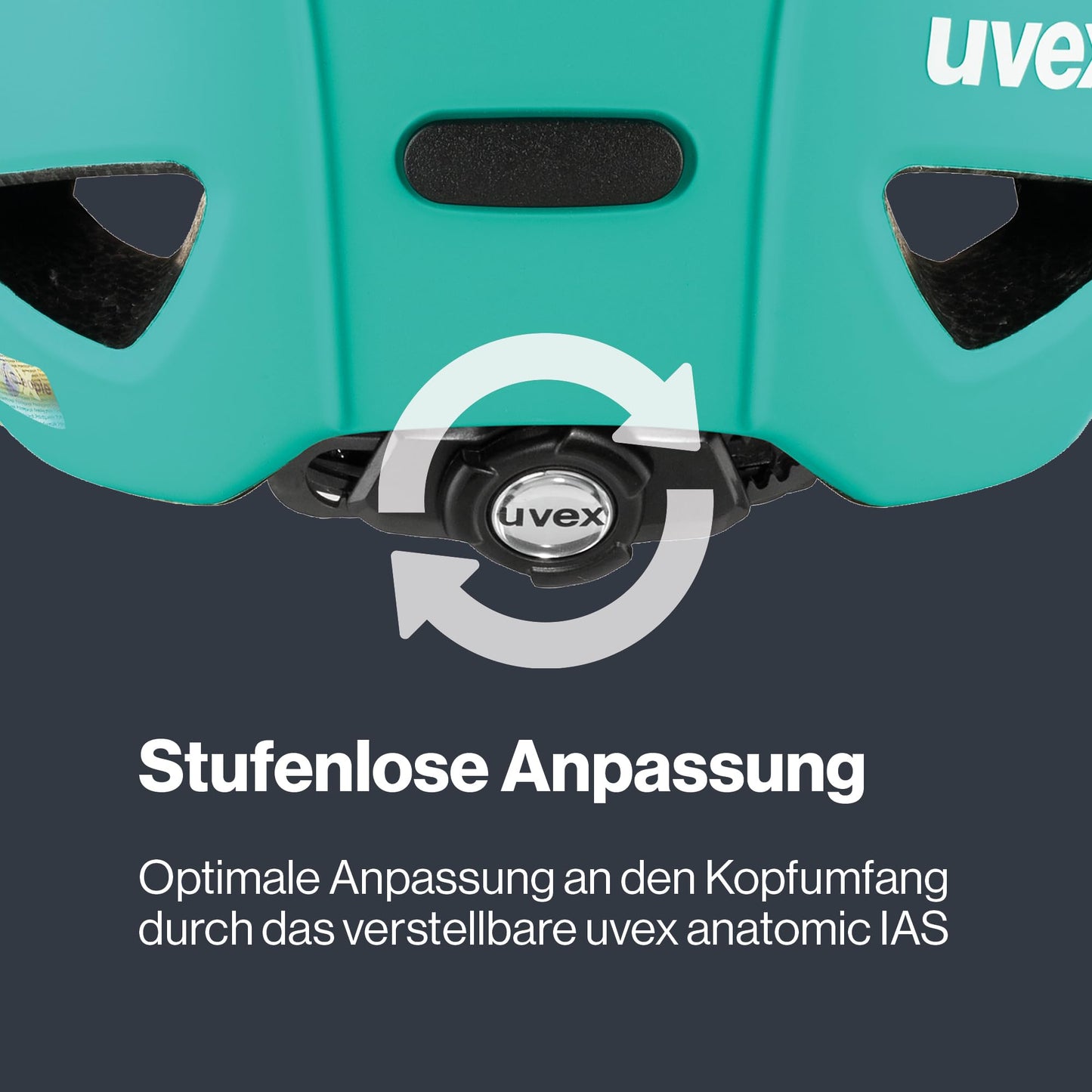 uvex oyo style - leichter Fahrradhelm für Kinder - individuelle Größenanpassung - erweiterbar mit LED-Licht