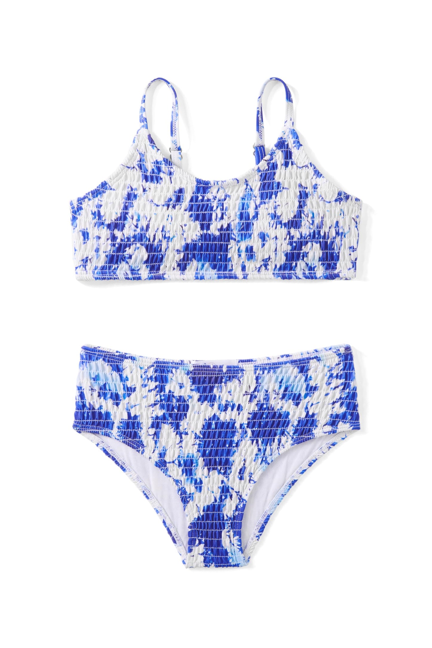 Arshiner Mädchen Bikini-Set Sommer Kinder Badeanzuge Zweiteiliger Mode Tankini Hautfreundlich Atmungsaktiv Bikinis für Mädchen 5-14 Jahre