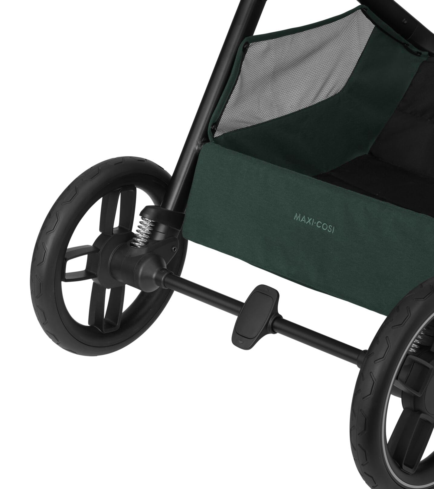 Maxi-Cosi Oxford Plus Baby Stroller 2 in 1 Set with Carrycot 0-4 Years 0-22kg Compact Folding Soft Suspension 3 Reclining Positions 10kg Storage Basket Twillic Graphite