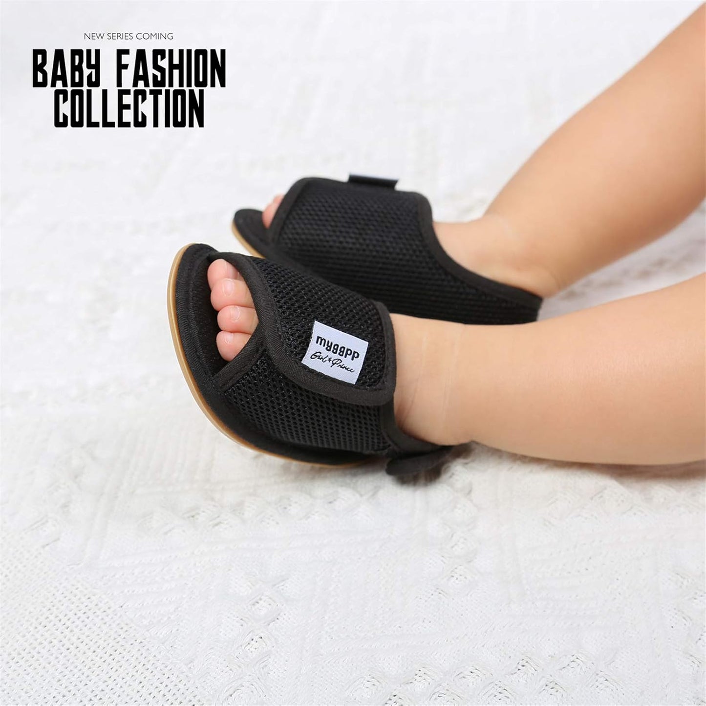 RVROVIC Babyschuhe für Jungen und Mädchen – Premium Weiche Anti-Rutsch Gummisohle für Säuglinge – Sommer Outdoor Sandalen für Kleinkind Erste Walker
