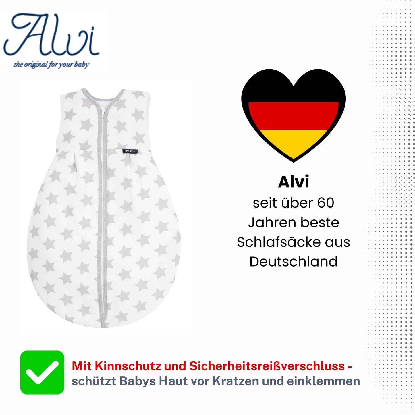 Alvi Thermal Pear-Shaped Sleeping Bag | Sleeveless Baby Sleeping Bag | Padded Winter Sleeping Bag | 2.5 Tog Outer Bag | Wearable Blanket