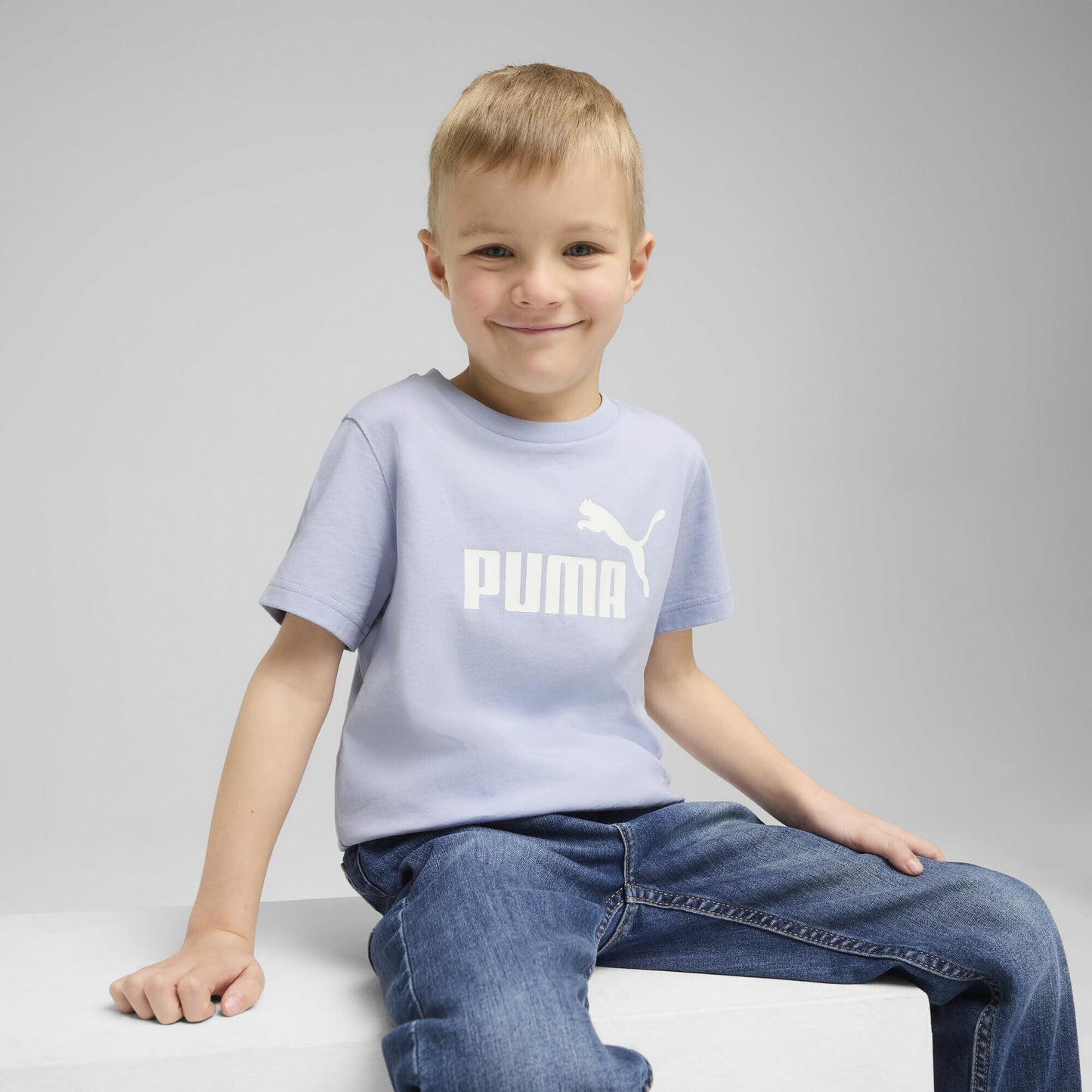 PUMA Jungen ESS No. 1 Logo Tee Ps T-Shirts (1er Pack)