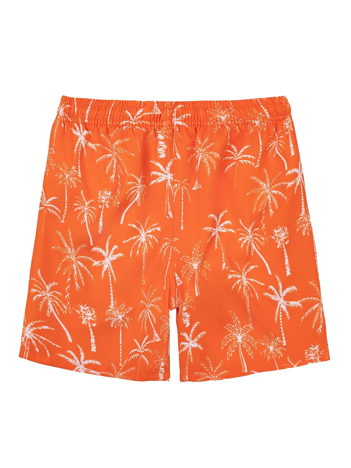 CALBOUNT Boys' Swimming Shorts Printed Quick Dry Swim Shorts with Inner Shorts