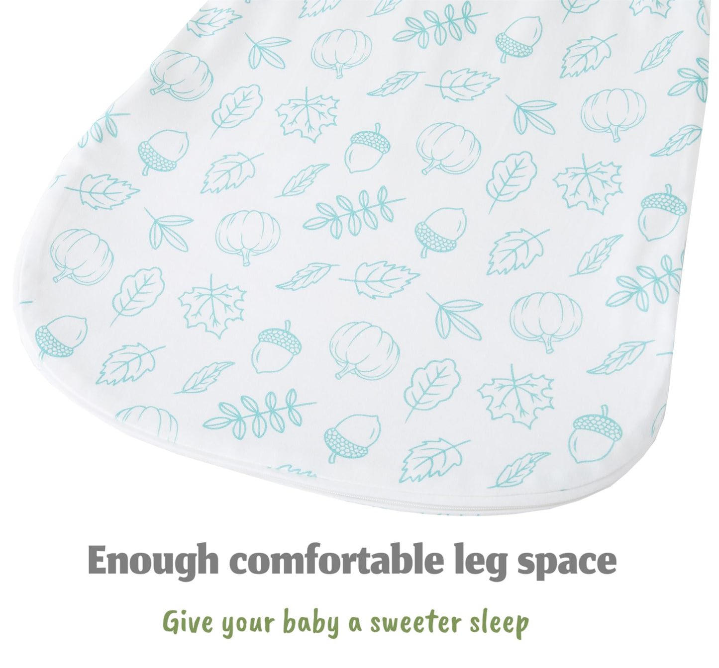 Chilsuessy Baby Sleeping Bag, 2.5 Tog, Winter Baby Sleeping Bag, Cotton, All-Year Sleeping Bag, Newborn Winter Sleeping Bag, 2.5 Tog/Lion Forest, 67 cm/0-6 Months