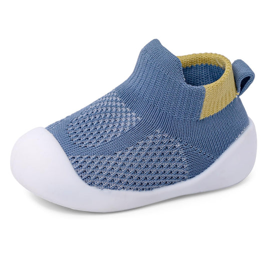 LACOFIA Babyschuhe für Mädchen und Jungen - Atmungsaktive Krabbelschuhe mit rutschfester Gummisohle für Kleinkinder