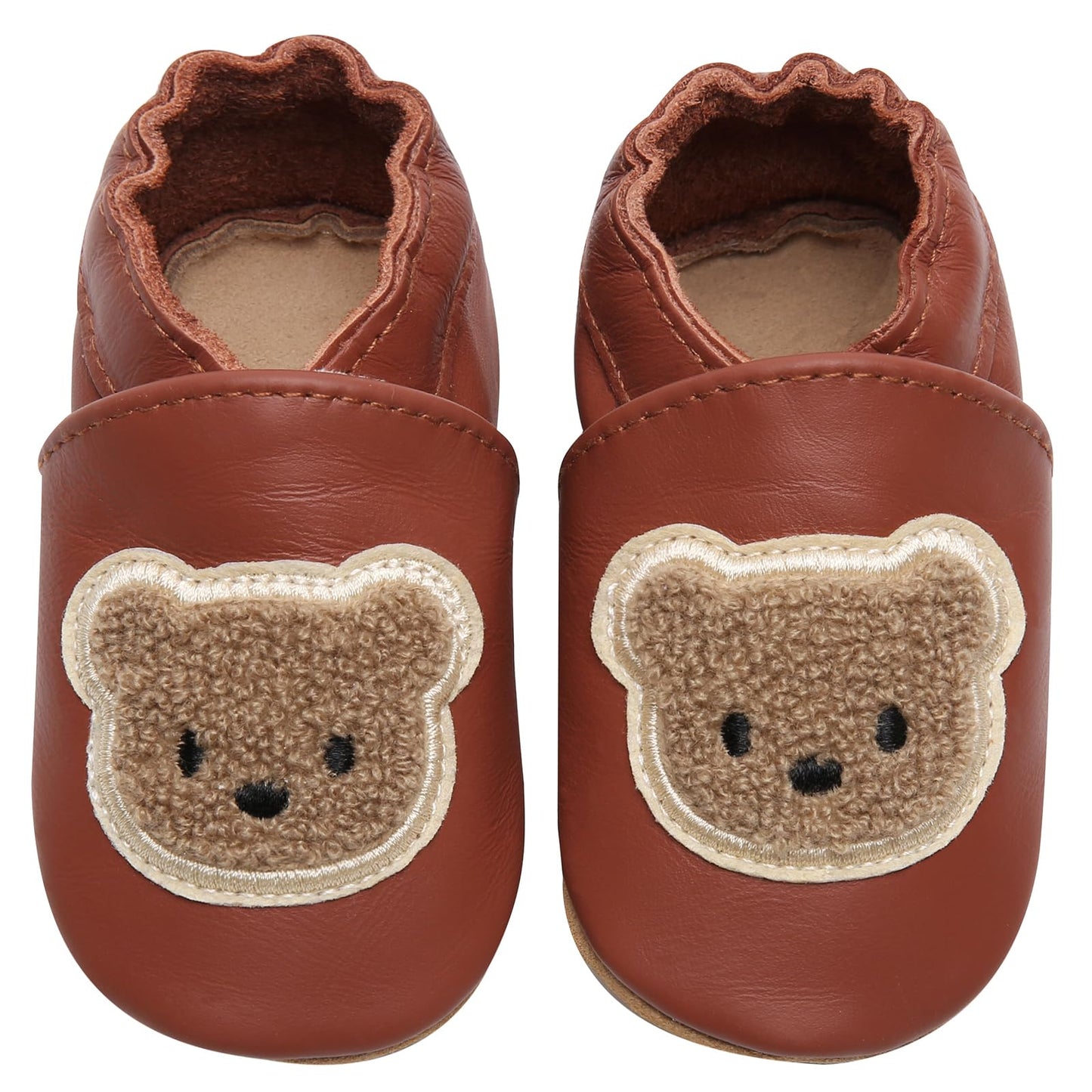Babyschuhe IceUnicorn Krabbelschuhe für Babys, weiche Leder-Laufschuhe für Jungen und Mädchen, Lederschuhe für Kleinkinder, Baby Hausschuhe