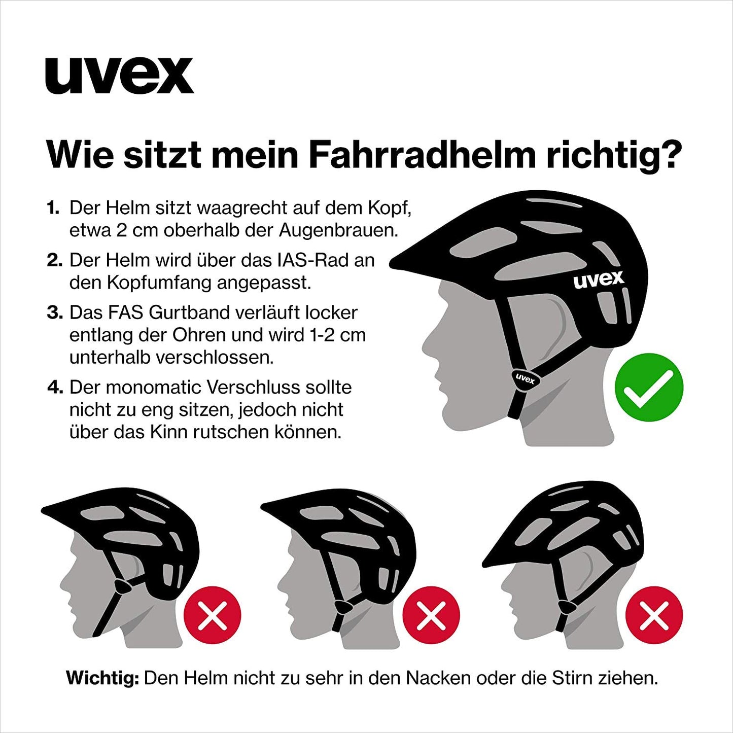 uvex Kid 3 cc – Robust Bicycle Helmet for Children – Individual Size Adjustment – Optimized Ventilation
