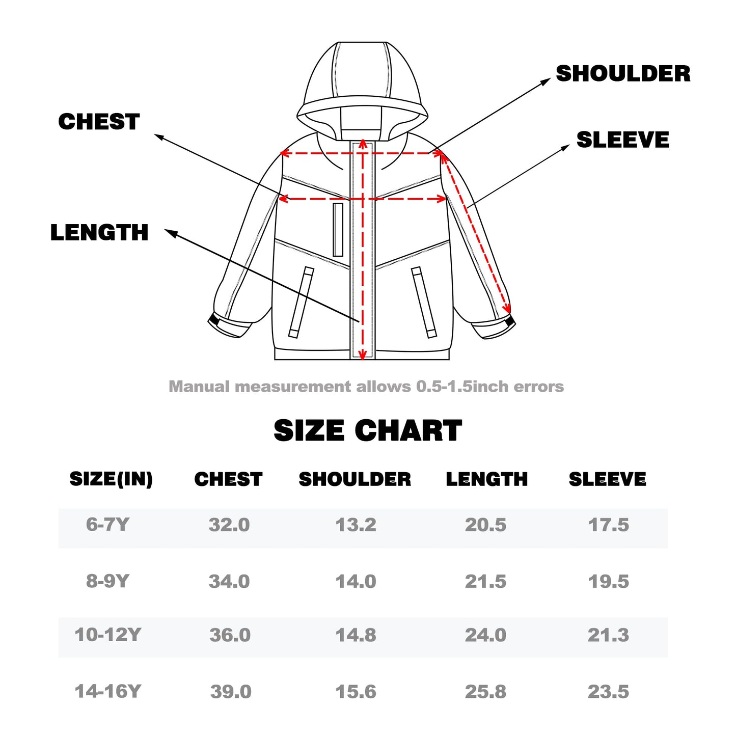 NORDOIS Chalet Boys' Snowsuit with Hood, Water-Repellent Ski Suit, Windproof Winter Suit