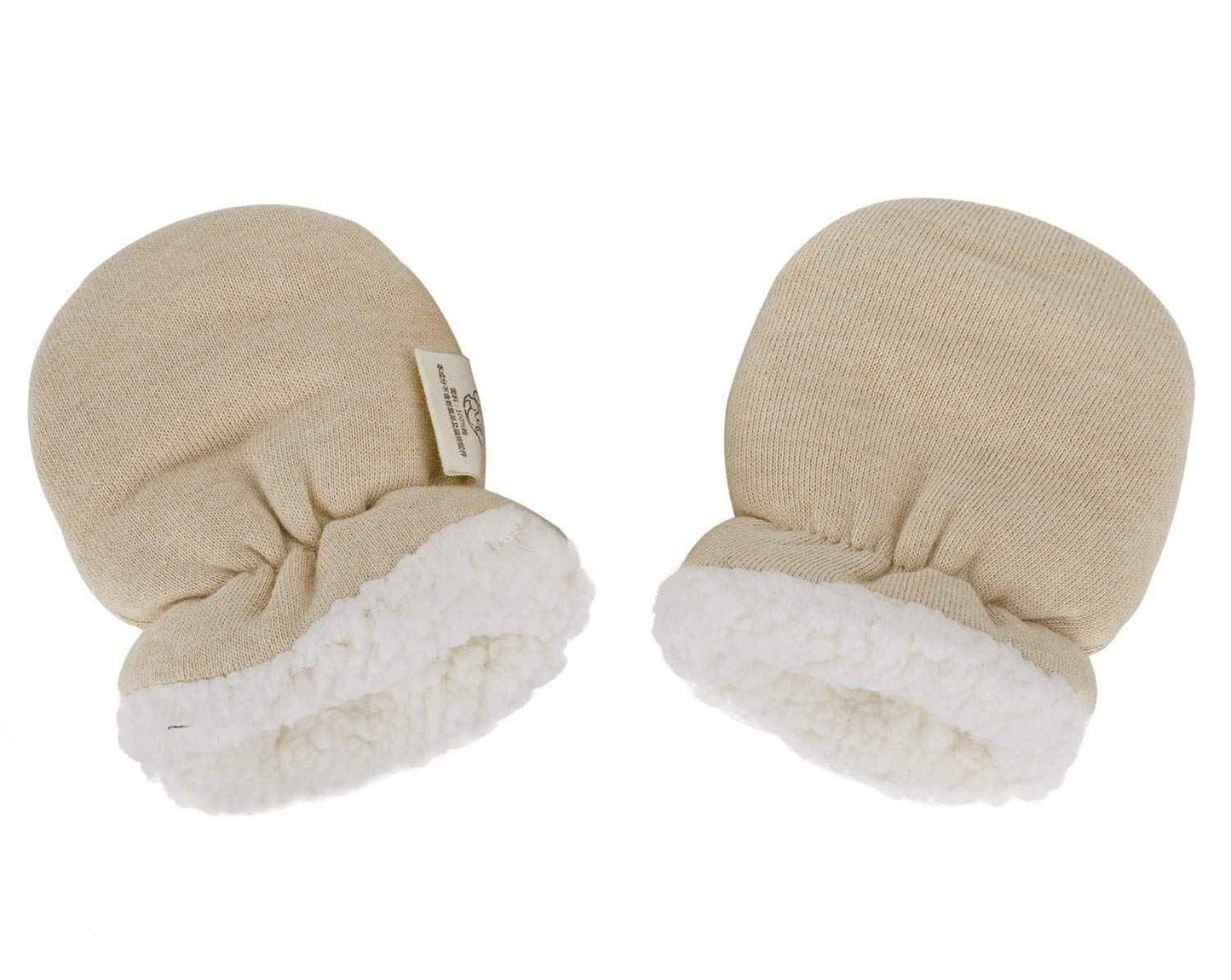 Fäustlinge Baby Neugeboren Kratzfäustlinge Kratzhandschuhe Winter Säuglinge Handschuhe Anti Kratzfäustel Fausthandschuhe Warm Gloves, 0-1 Jahre alt