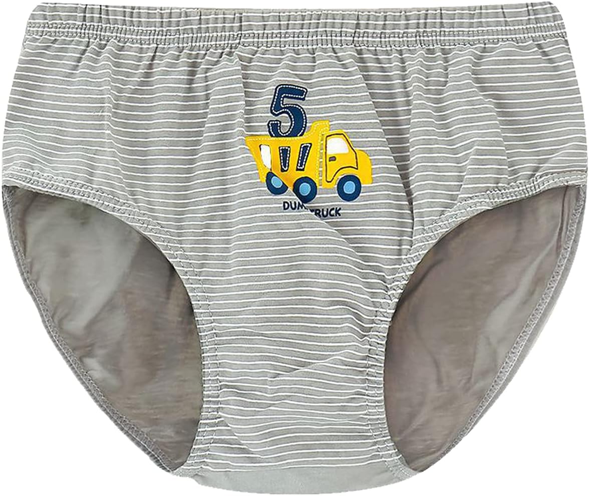 QinGuang 5er-Pack Jungen Slips Kinder Unterhosen Baumwolle Unterw?sche
