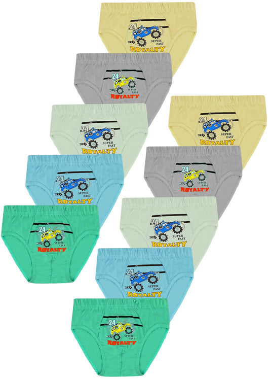 LOREZA ® 5/10 Jungen Slips aus Baumwolle Unterhosen Unterwäsche 92-158