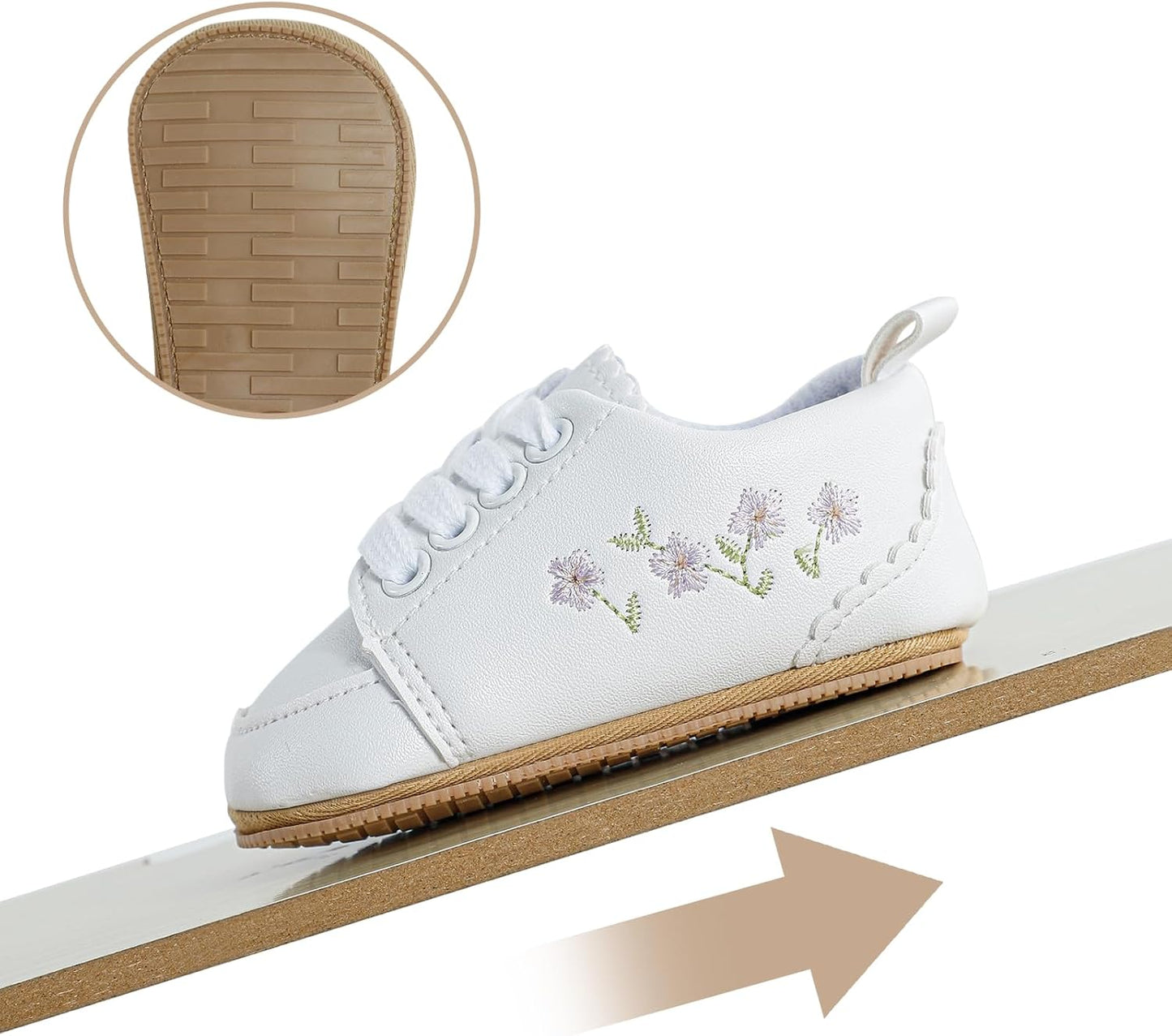 Cheerful Mario Baby Mädchen Schuhe Baby Ballerina Schuhe Lauflernschuhe Taufe Schuhe mit Bowknot PU Leder Babyschuhe