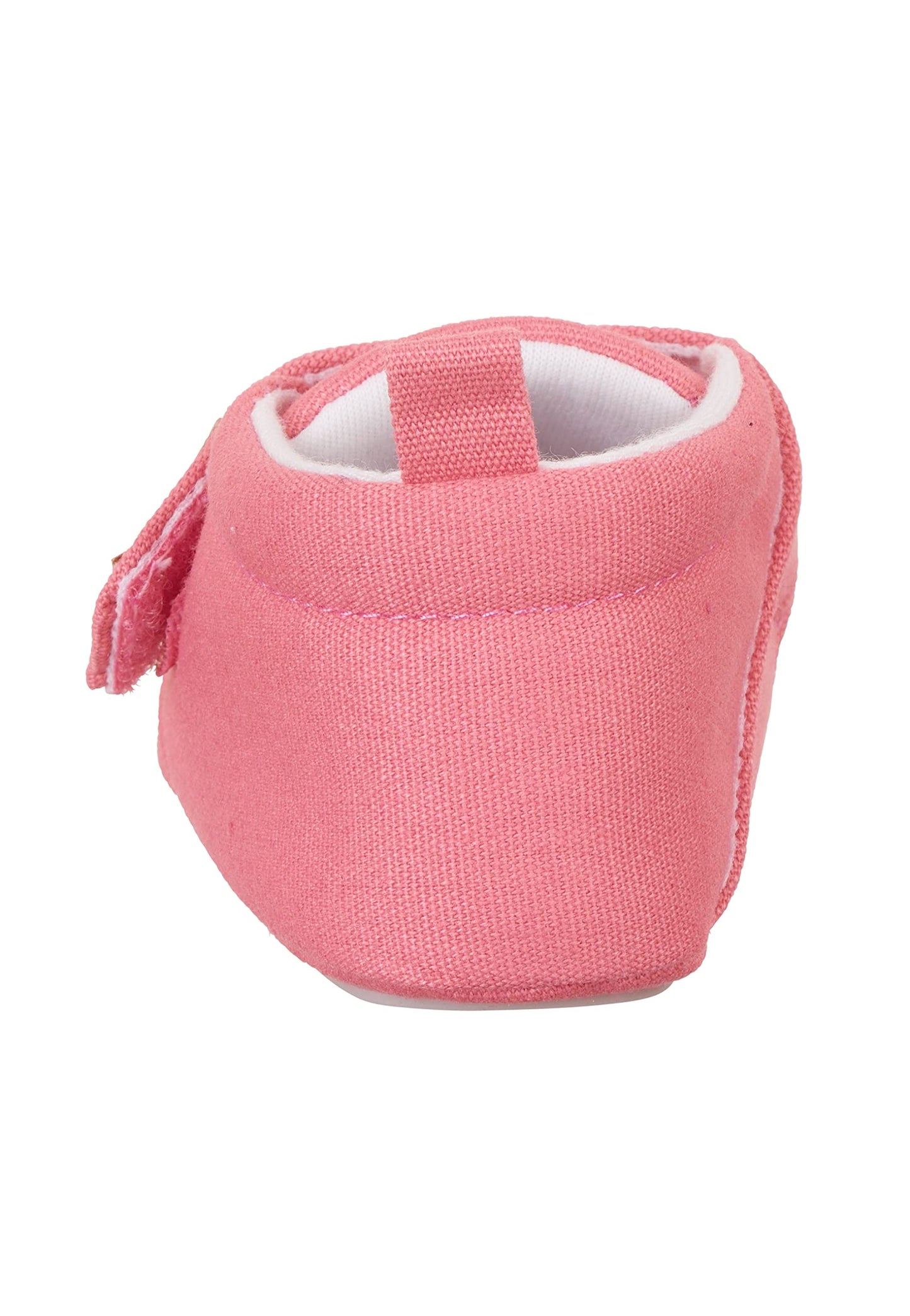 Sterntaler Krabbelschuhe uni - Baby Schuhe aus Canvas mit Klettverschluss - Baby und Kleinkind Hausschuh - aufgenähte Sternen Sohle rutschfest - Unisex Sneaker mit Jersey Futter - steingrün