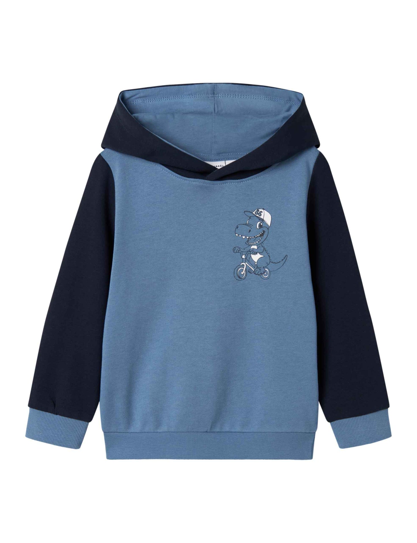 NAME IT Jungen Nmmveblock Ls Sweat Wh Unb Kapuzenpullover