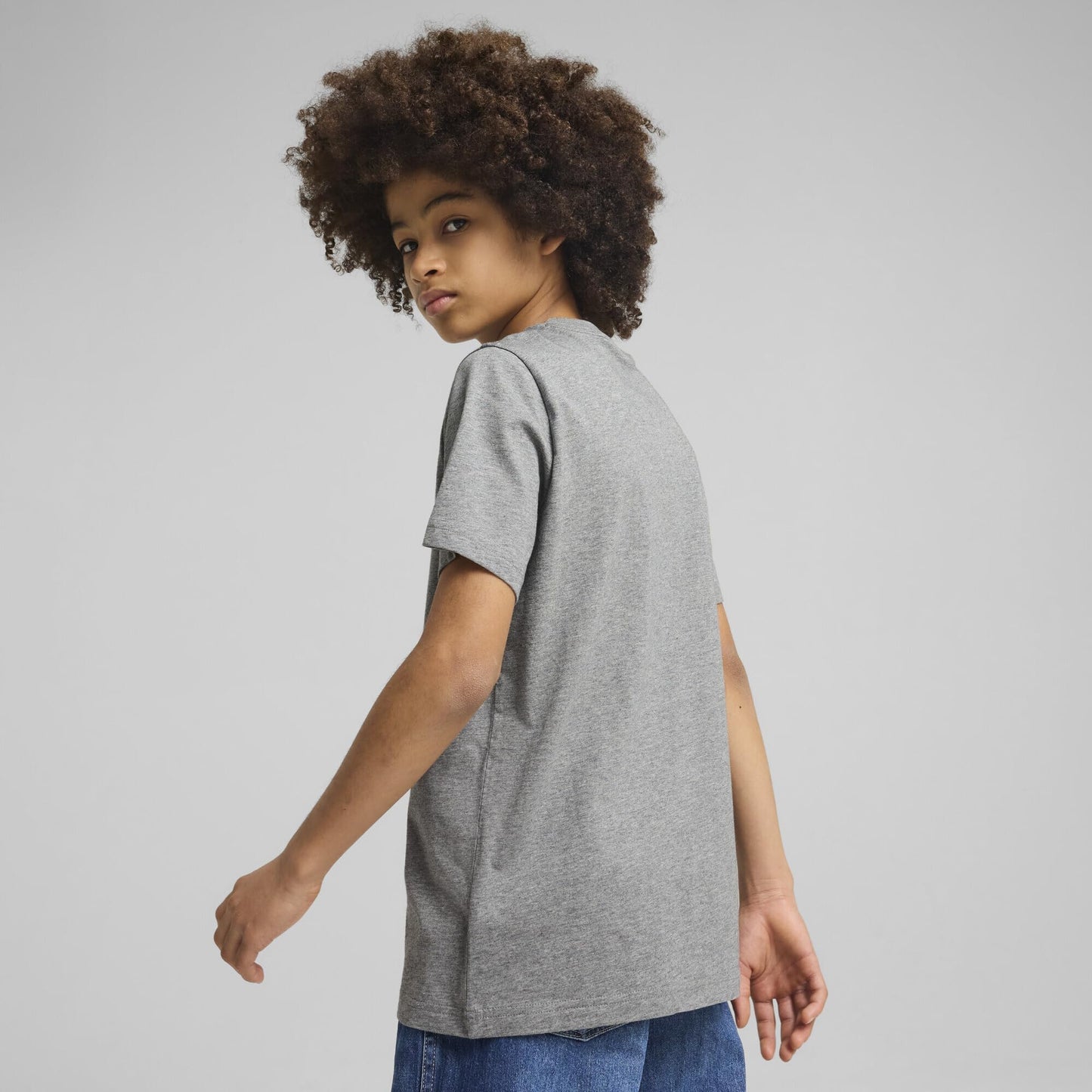 PUMA Jungen ESS 2 Color No.1 Logo Tee B T-Shirts (1er Pack)