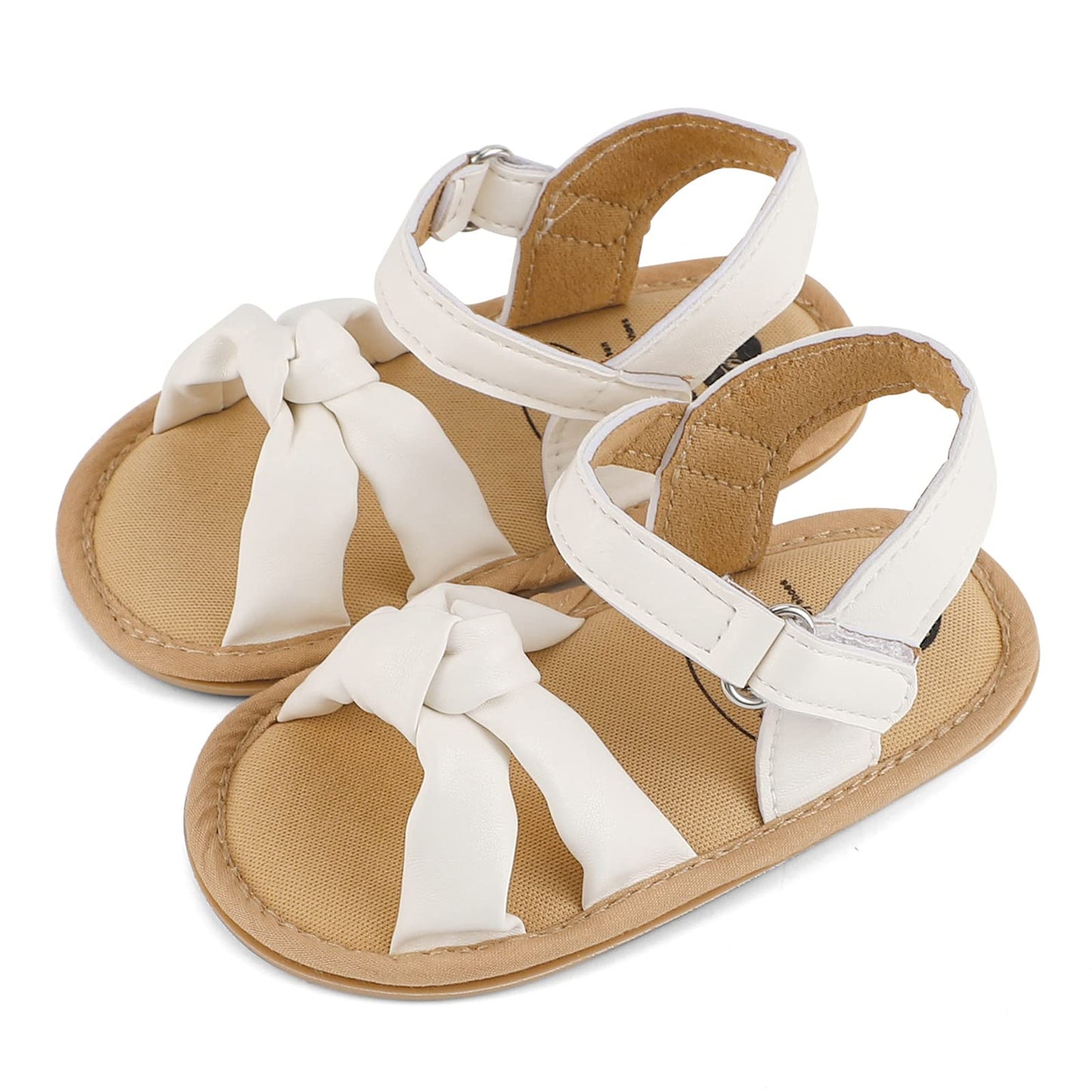 LACOFIA Babyschuhe für Mädchen – Sommerblumen Sandalen für Kleinkinder