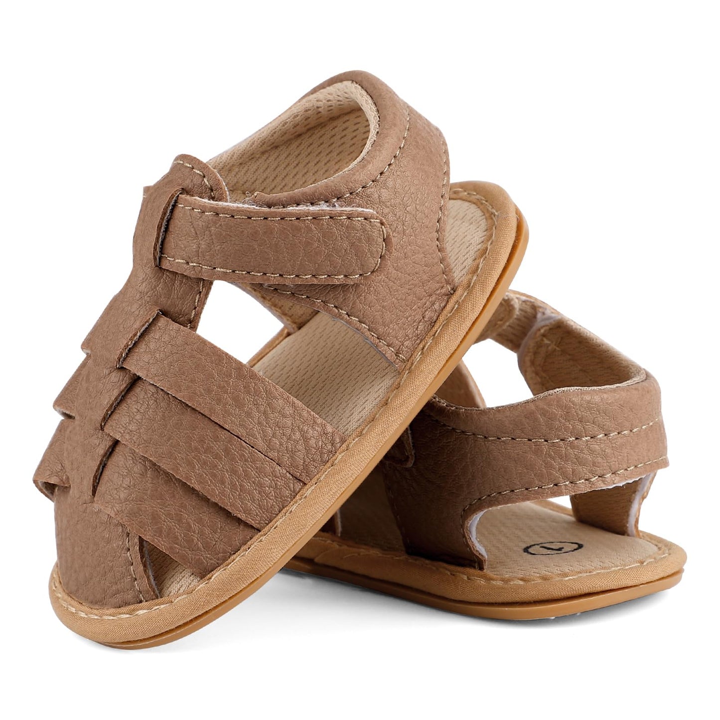 MASOCIO Babyschuhe Mädchen Sandalen Sommer Schuhe Flach Gummi Rutschfest
