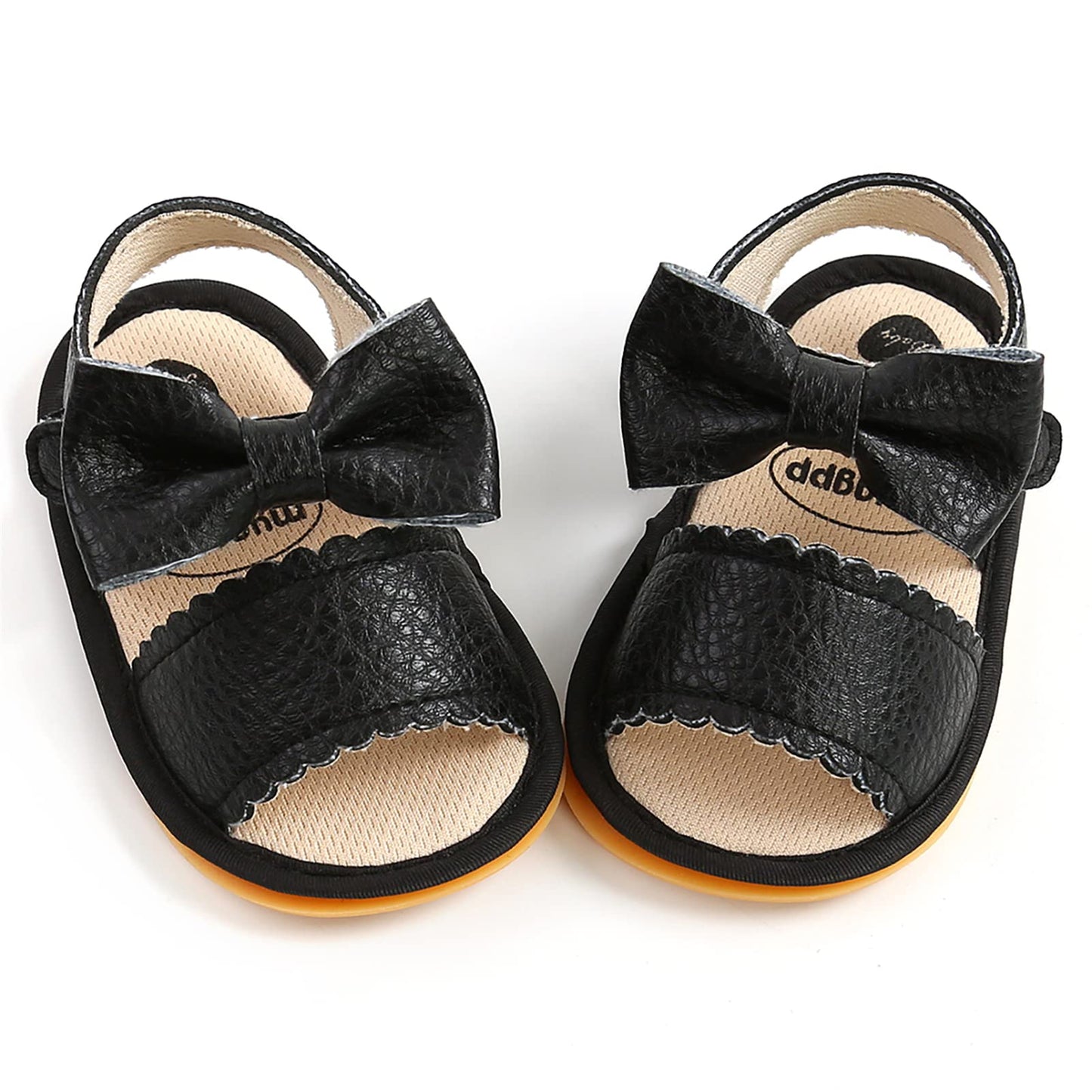 Babyschuhe RVROVIC Sandalen für Jungen und Mädchen mit weichem Sohlen, leichten Sommer-Schuhen und Schleifen-Knoten für Kleinkinder, ideal für den Outdoor-Gang.