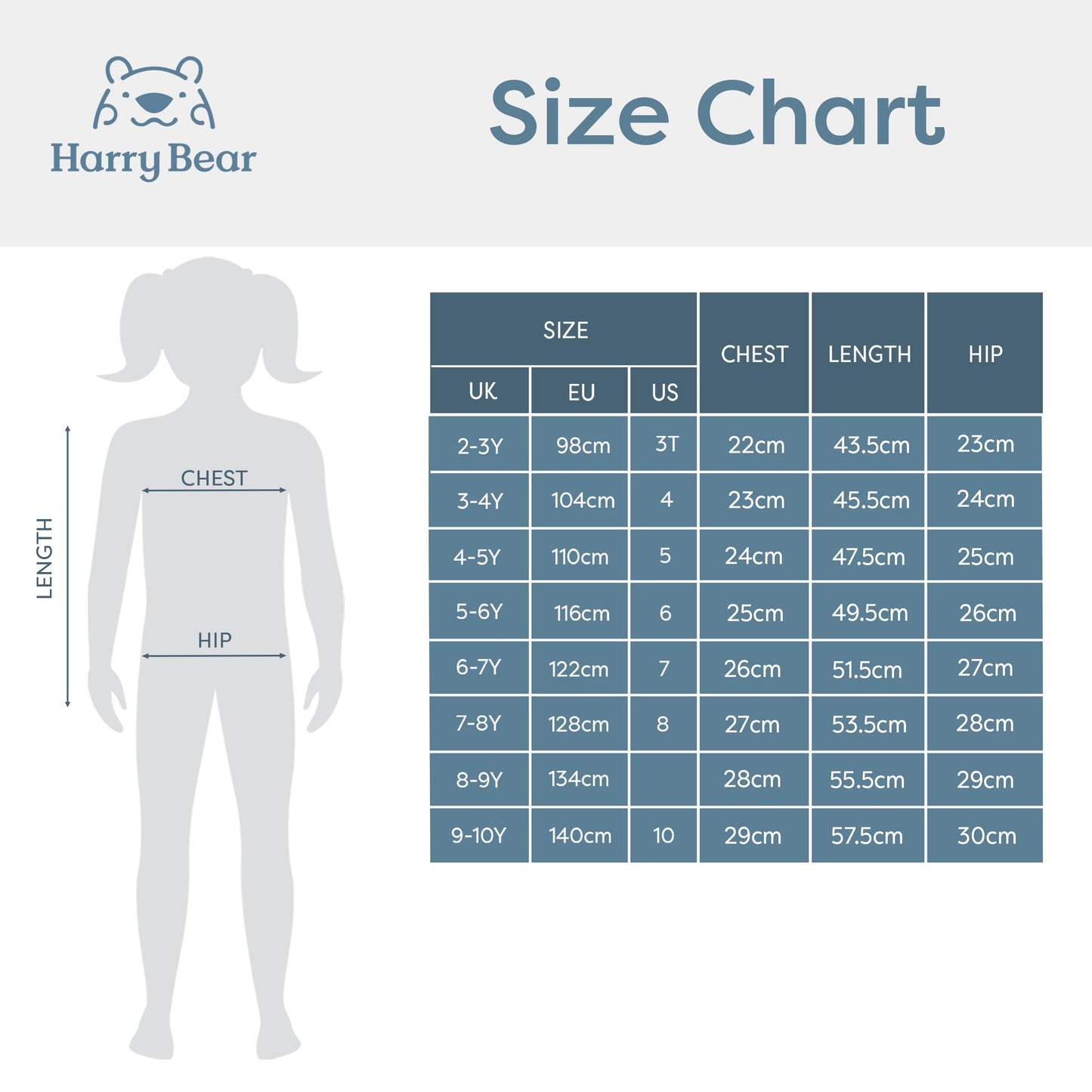 Harry Bear Girls' Swimming Costume Heart