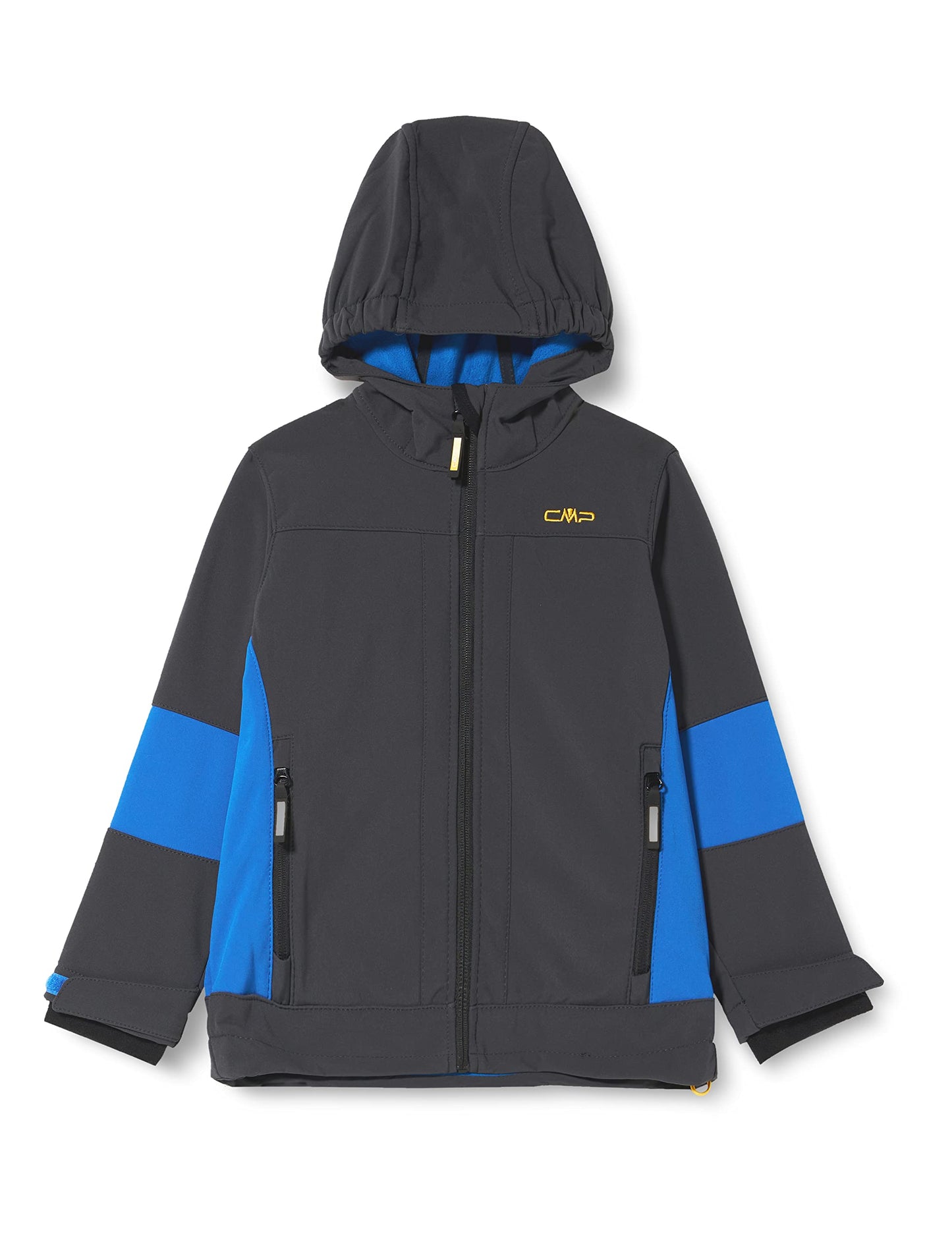 CMP Unisex Children's Giacca in Softshell Da Bambini Con Cappuccio Fisso Softshell Jacket for Children with Fixed Hood