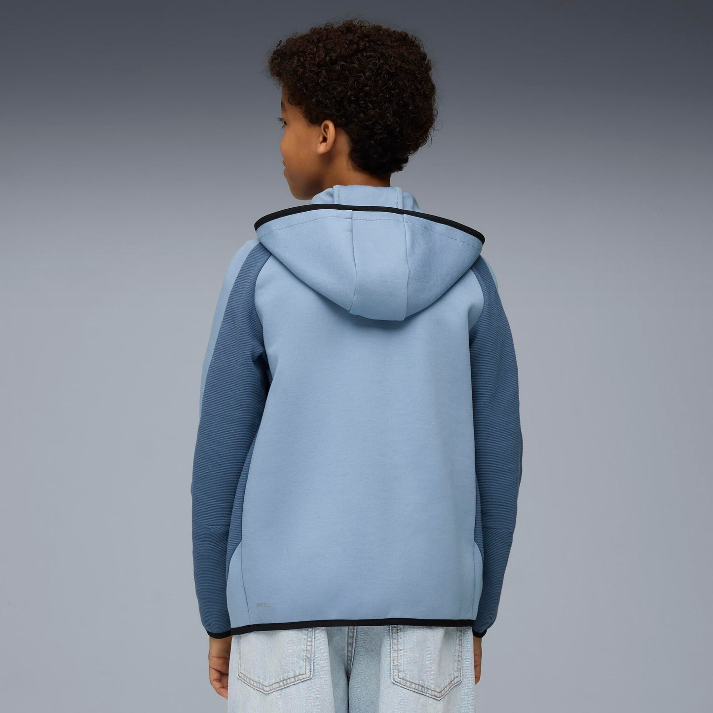 PUMA Boys' Evostripe Full-Zip Hoodie Dk B Sweat Jackets (1 Pack)