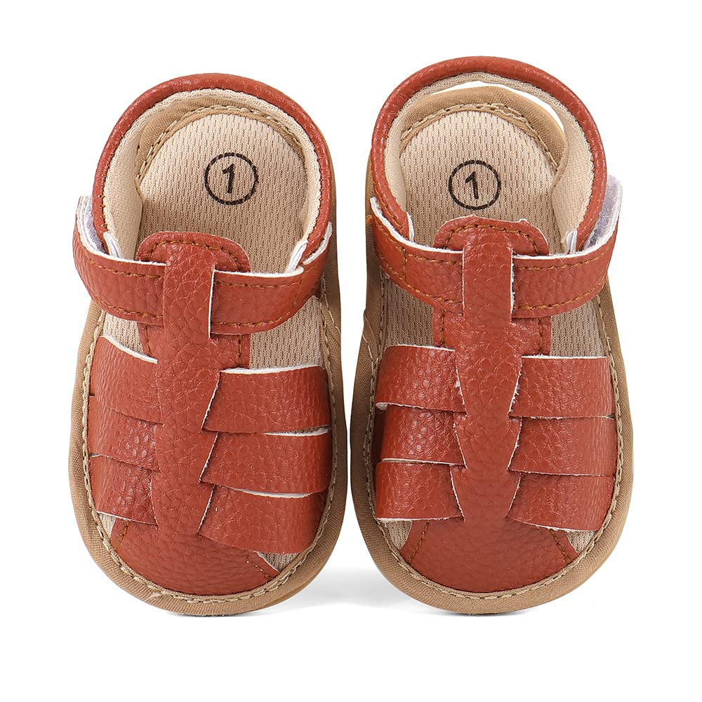MASOCIO Babyschuhe Mädchen Sandalen Sommer Schuhe Flach Gummi Rutschfest