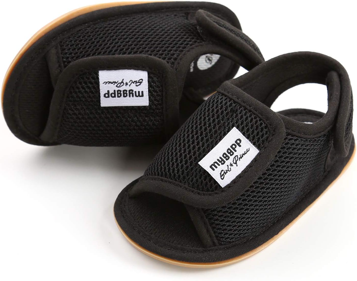 RVROVIC Babyschuhe für Jungen und Mädchen – Premium Weiche Anti-Rutsch Gummisohle für Säuglinge – Sommer Outdoor Sandalen für Kleinkind Erste Walker