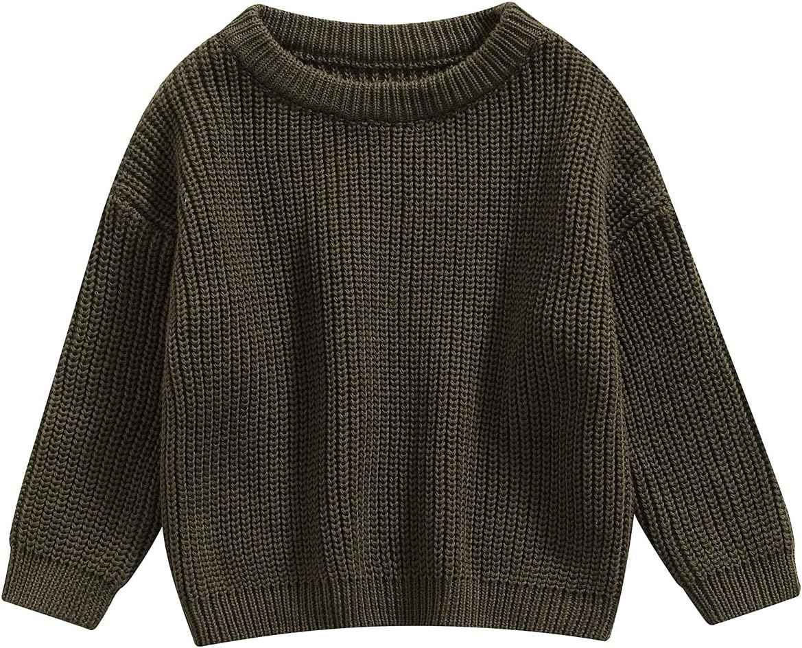 Geagodelia Baby Jumper Girls Boys Winter Knitted Sweater Shirt Knitted Jumper Long Sleeve Autumn Tops Soft Toddler Outwear