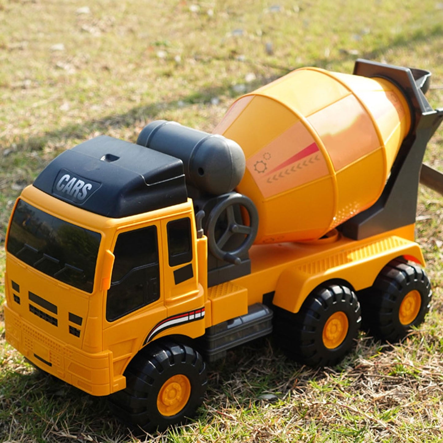 Bagger Spielzeug ab 3 jahre,Baustellenfahrzeuge Kinder,Baggerfahrzeug Geeignet als Sandspielzeug und für das Kinderzimmer,Starke & Flexible Teile,Sandkasten Kinderbagger für 2+ Jahre (Dumper)