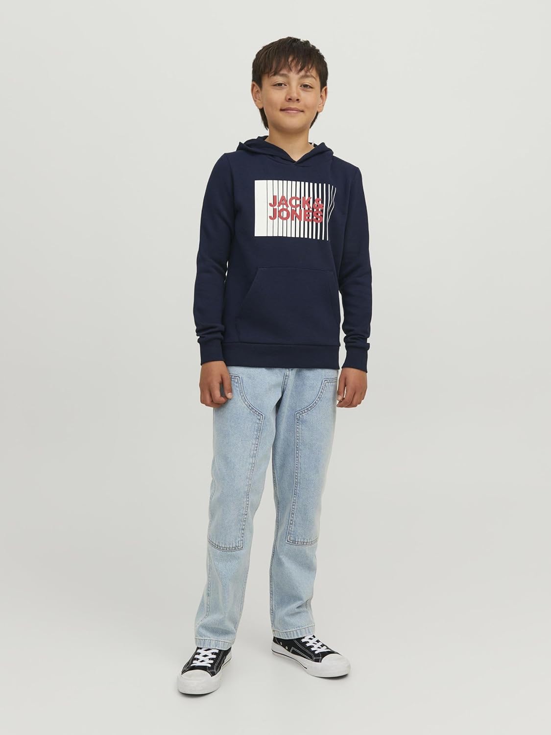 JACK & JONES Boy Hoodie Logo Hoodie Junior