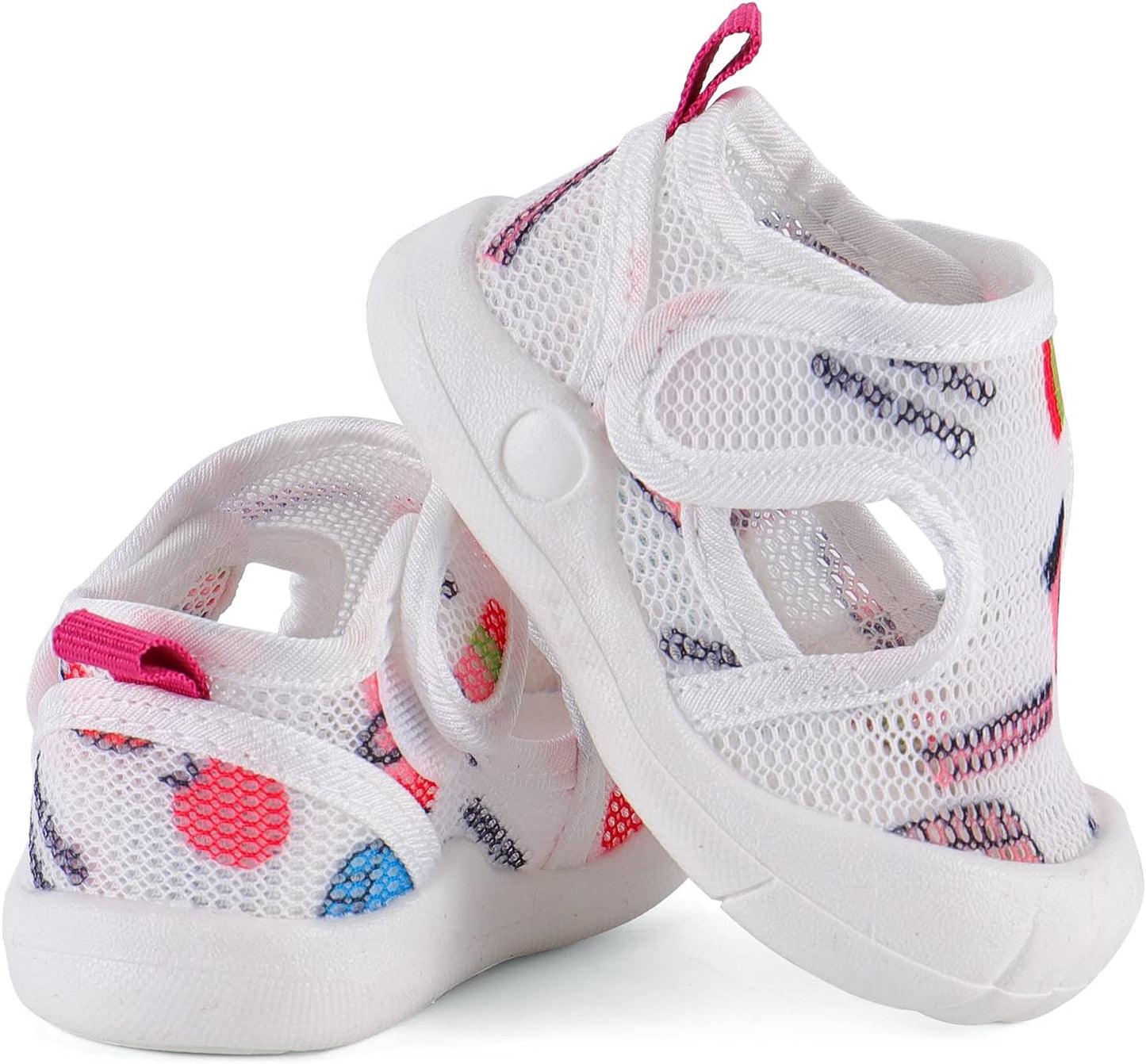 LACOFIA Baby Lauflernschuhe Unisex Erste Babyschuhe Kleinkind Mesh Sneaker rutschfeste Atmungsaktive Turnschuhe