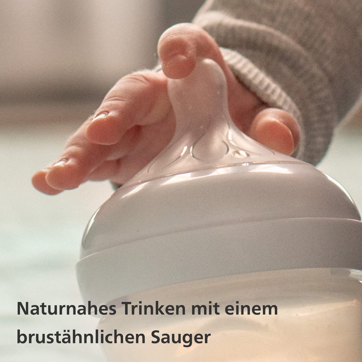 Philips Avent Babyflaschen Natural Response – 3x Babyflaschen, 260 ml, für Neugeborene ab 1 Monat, BPA-frei (Modell SCY903/03) - Meloni2