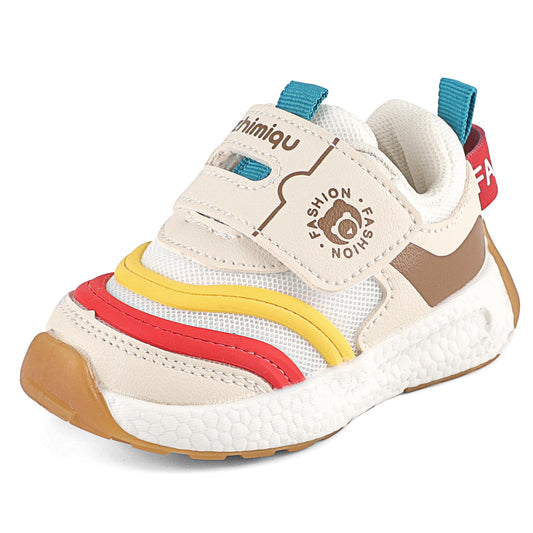 MASOCIO Lauflernschuhe Baby Schuhe Junge Mädchen Babyschuhe Weich Flach Gummi Anti-Rutsch