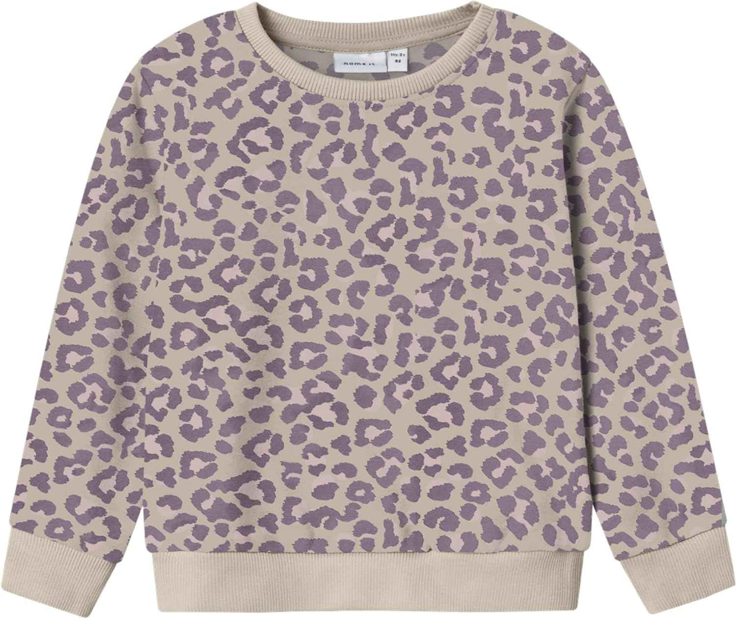 NAME IT Mädchen Nmfdavina Ls Sweat Fleece Bru Noos Sweatshirt