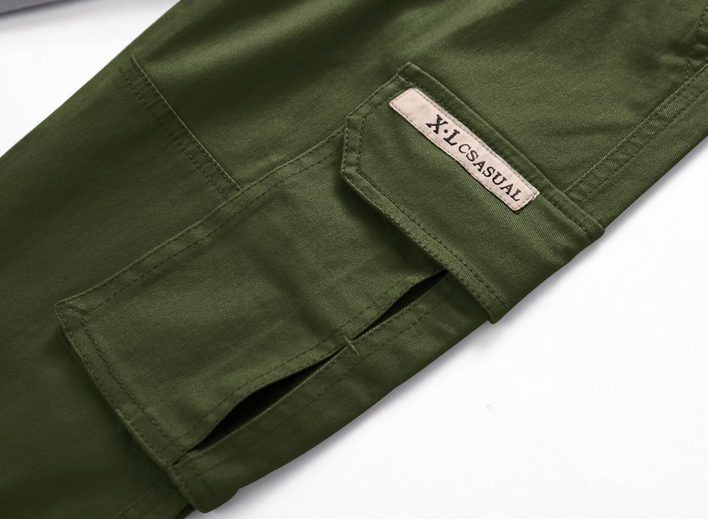 YOUNGSOUL boys cargo pants children's stretch cargo pants jogging pants leisure pants with elastic band