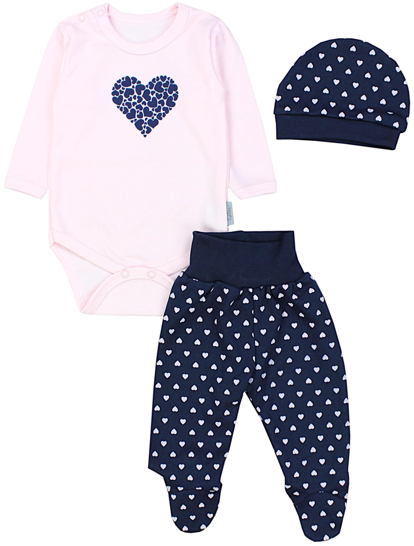 TupTam 3-Piece Unisex Baby Clothing Set with Print