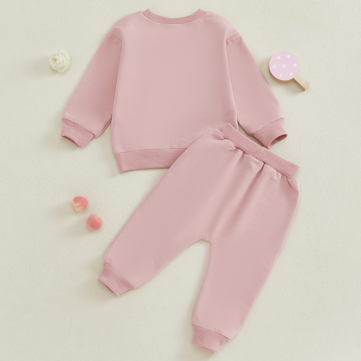 Himllauen Baby Mädchen Kleidung Sweatshirt + Lange Hose Zweiteiler Babykleidung Set Kleinkind Outfits