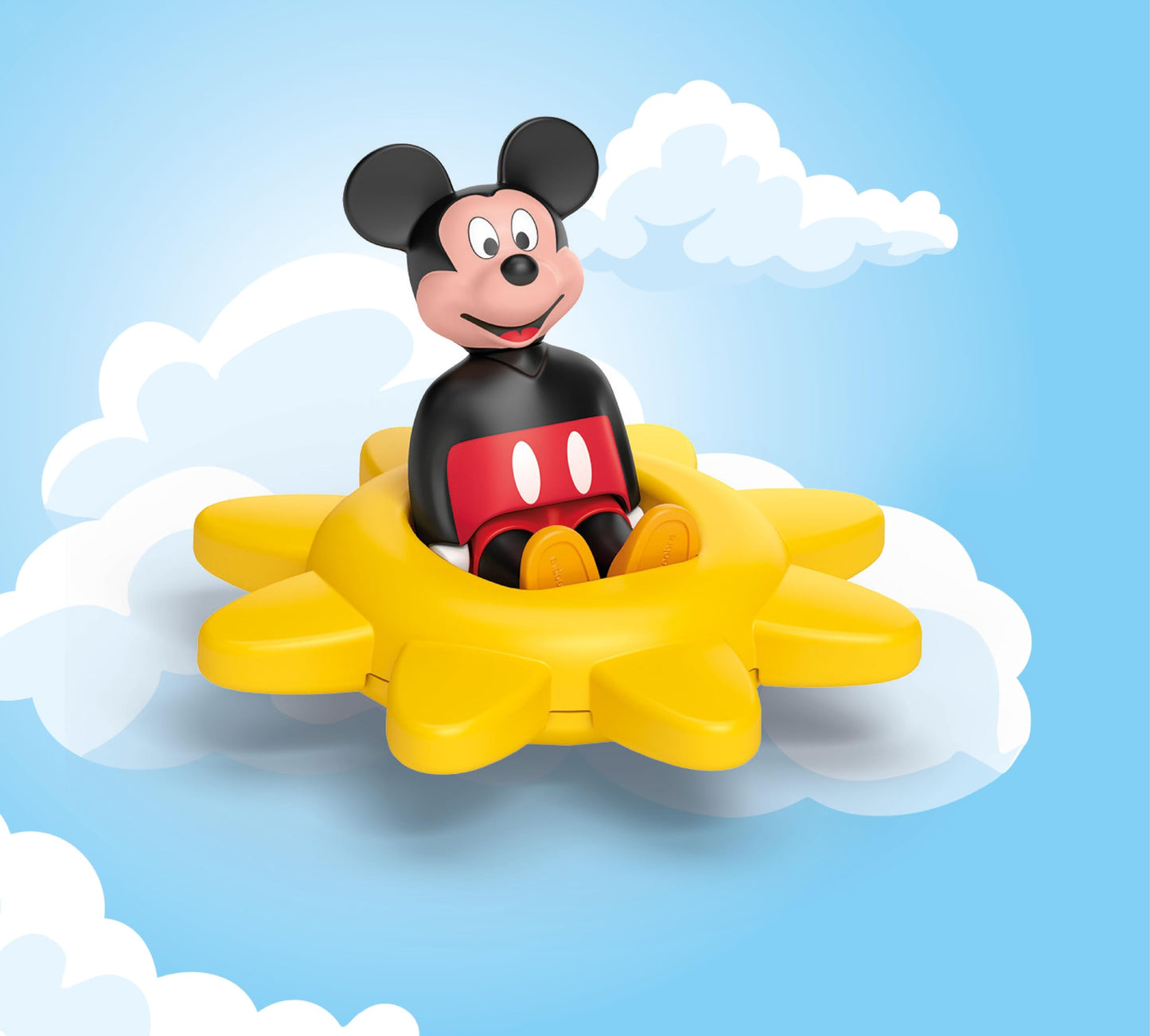 PLAYMOBIL JUNIOR | Disney | Micky Maus & Minnie Maus | Wolkenflug | nachhaltiges Spielzeug für Kinder ab 1 Jahr | 71697