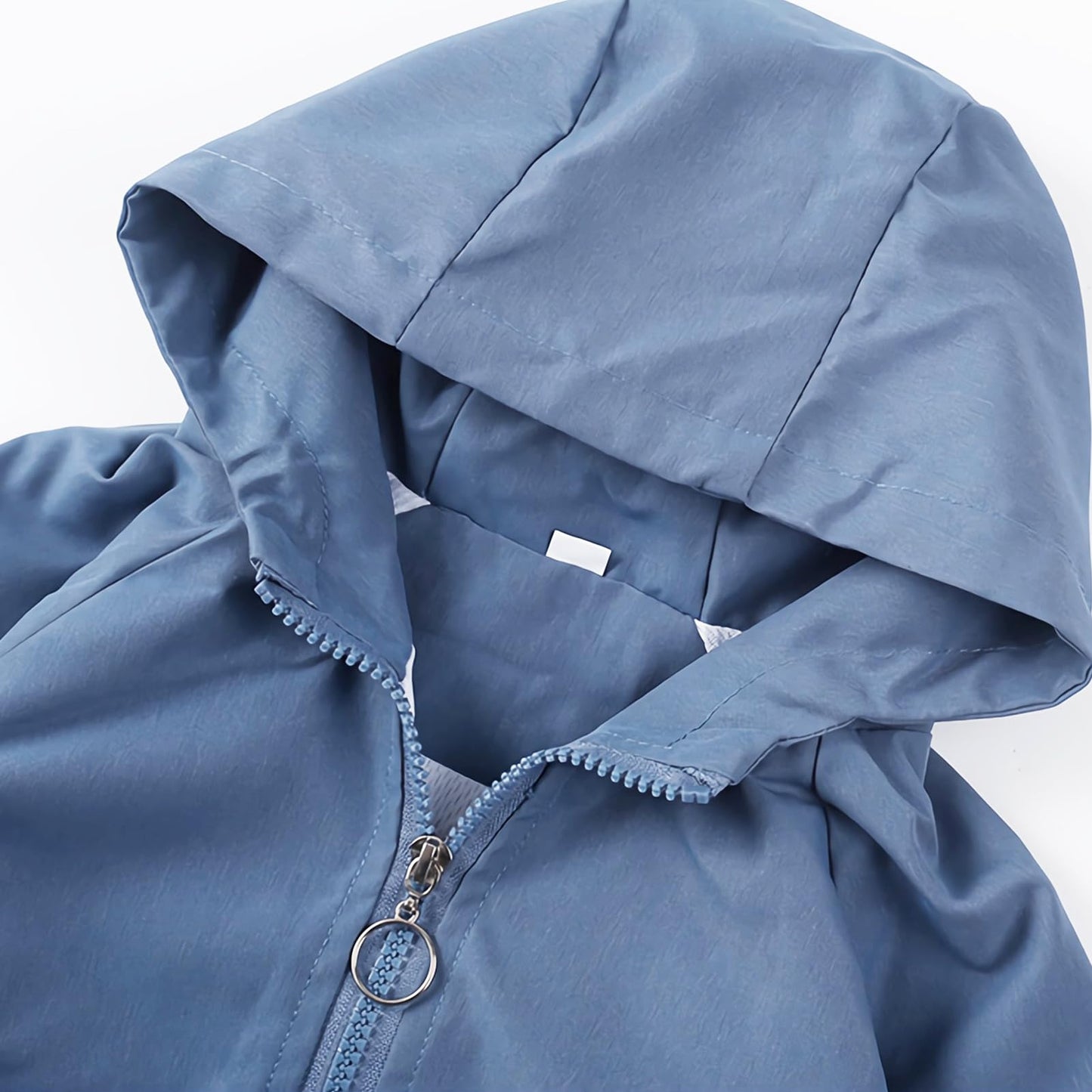 L SERVER Transition Jacket Boys Windbreaker with Hood Fashion Trench Coat Children Lightweight Windbreaker Outdoor Jacket for Spring and Autumn