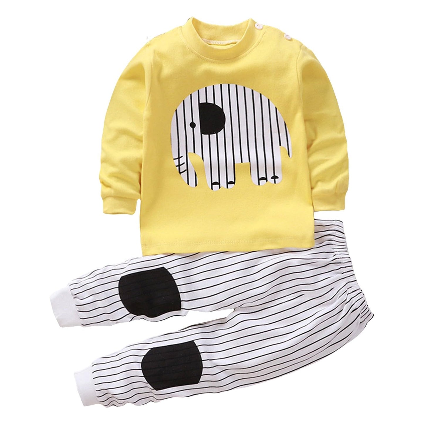 ZTFYKLIN Langärmlige Oberteile und Hosen mit Animal-Print für, und Mädchen, lockerer Loungewear-Anzug für 0 bis 9 Daddys Girls Outfit Mädchen Baby Kleidung Baby Set Junge Newborn