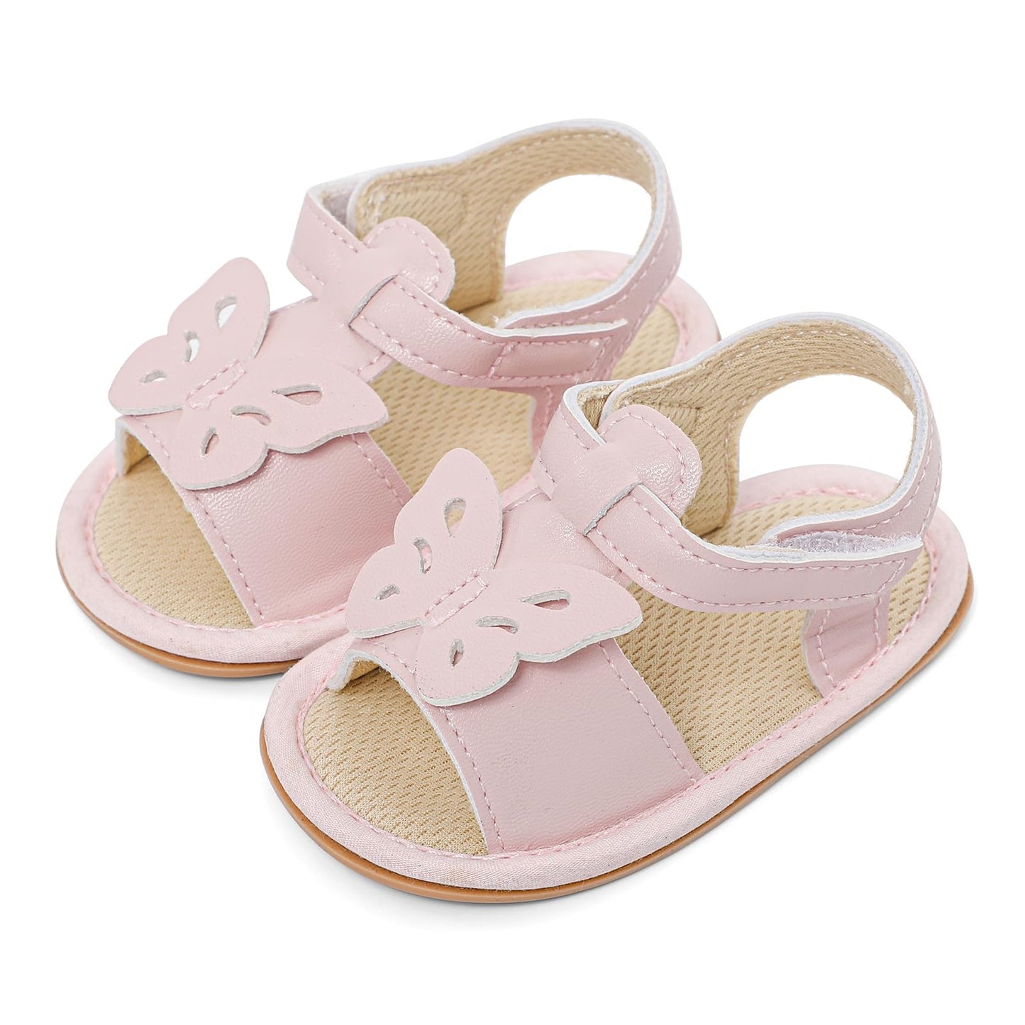 LACOFIA Babyschuhe für Mädchen – Sommerblumen Sandalen für Kleinkinder